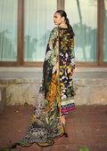 Elaf Premium | Signature Embroidered Lawn 24 | ESL-08B NIGHTFALL - House Of Hania