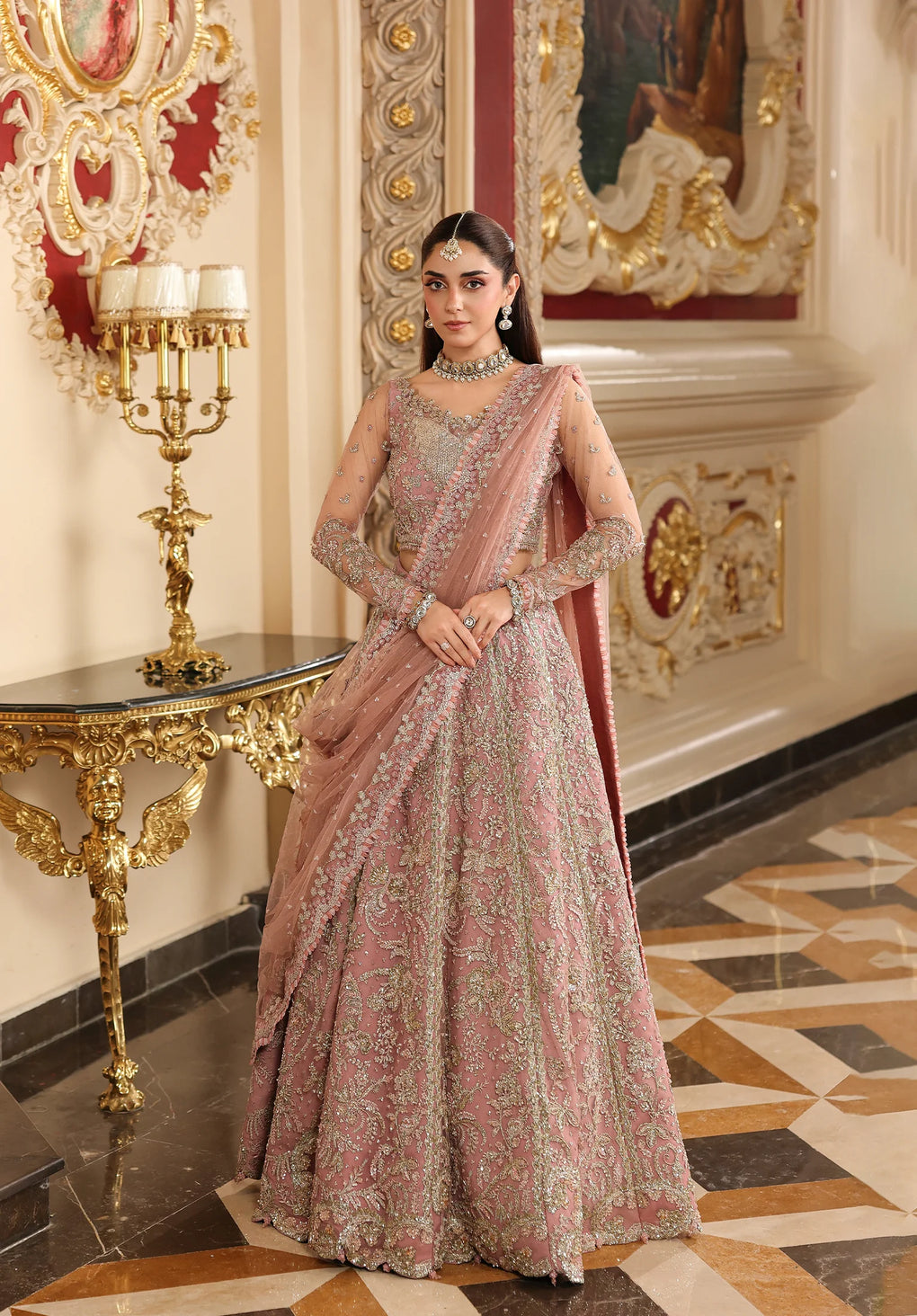 Elaf Premium | Stardom Formal Handwork 25 | ESH-02 GLAMOROUS - House Of Hania