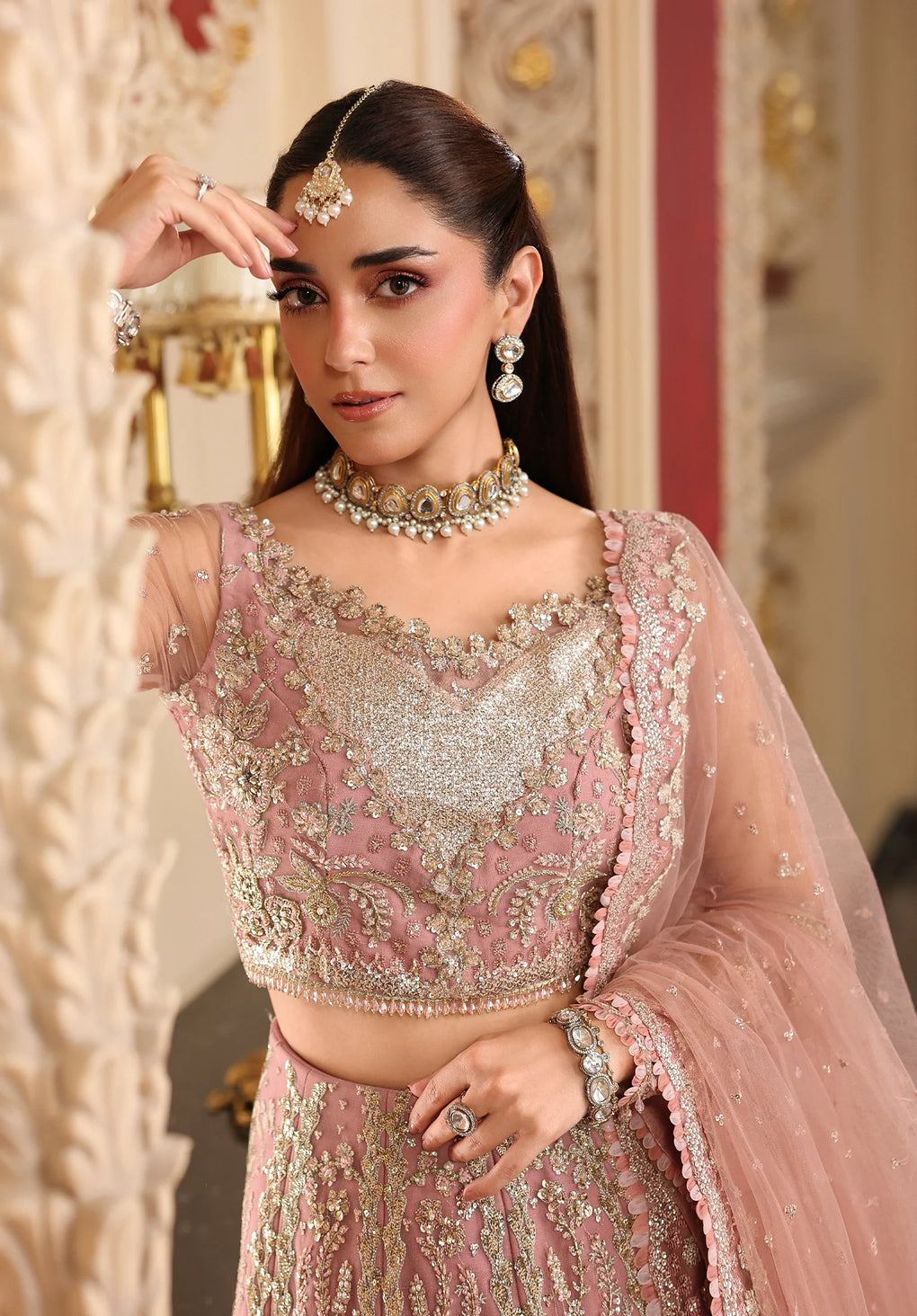 Elaf Premium | Stardom Formal Handwork 25 | ESH-02 GLAMOROUS - House Of Hania