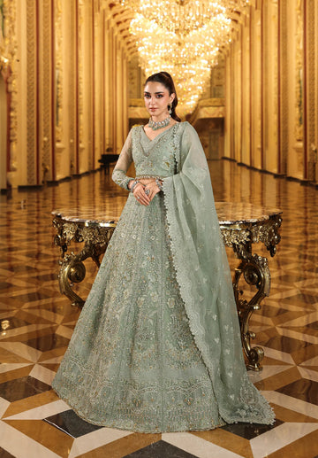 Elaf Premium | Stardom Formal Handwork 25 | ESH-03 LIME LIGHT - House Of Hania