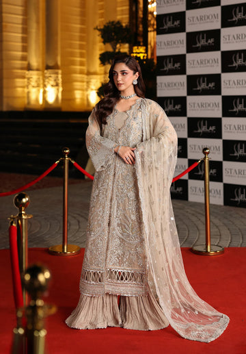 Elaf Premium | Stardom Formal Handwork 25 | ESH-08 STARDUST - House Of Hania