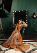 Elaf Premium | Stardom Formal Handwork 25 | ESH-09 SAFFRON - House Of Hania