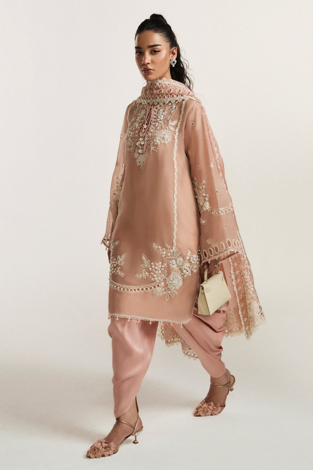 Elan I Vital Ornee I FLEUR DE ROSÉ (EV-21358) - House Of Hania