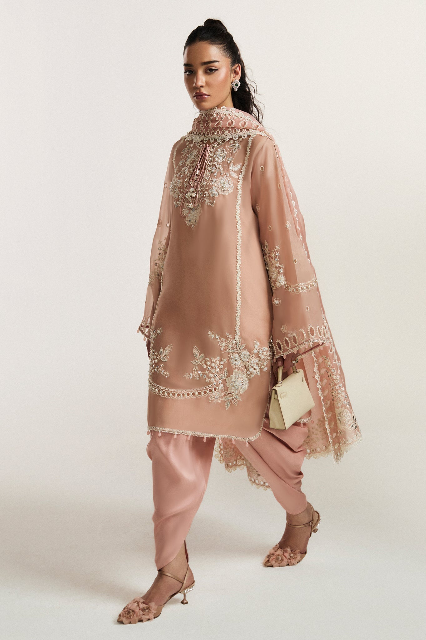 Elan I Vital Ornee I FLEUR DE ROSÉ (EV-21358) - House Of Hania