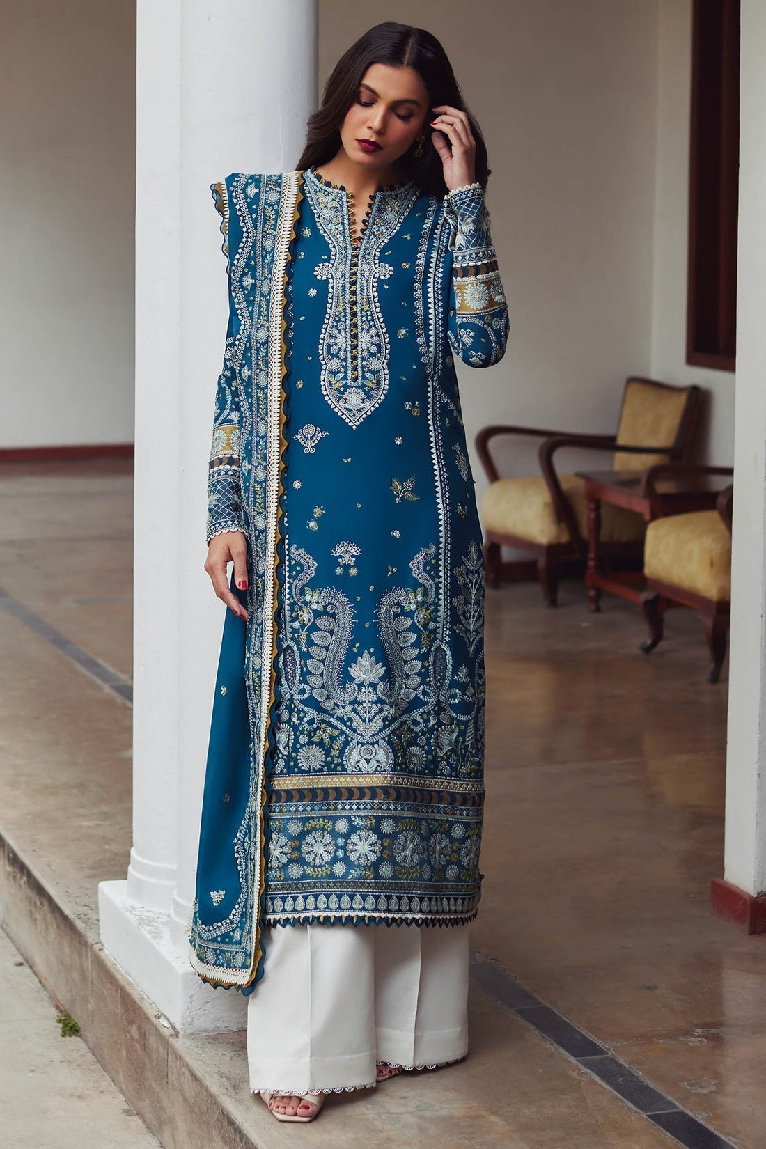 Elan | Lawn24 | MAHROSH (EL24-04 A) - House Of Hania
