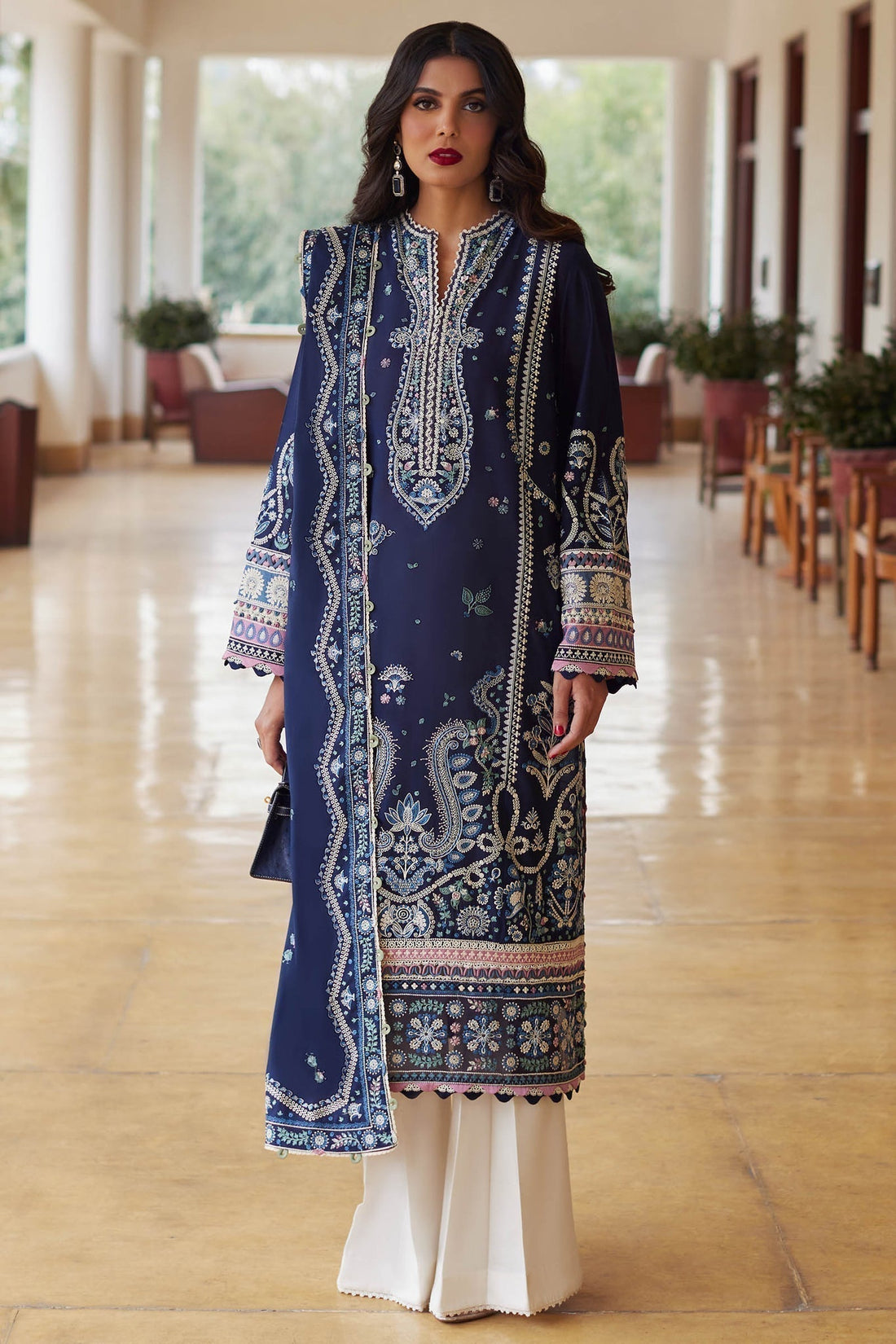 Elan | Lawn24 | MAHROSH (EL24-04 B) - House Of Hania