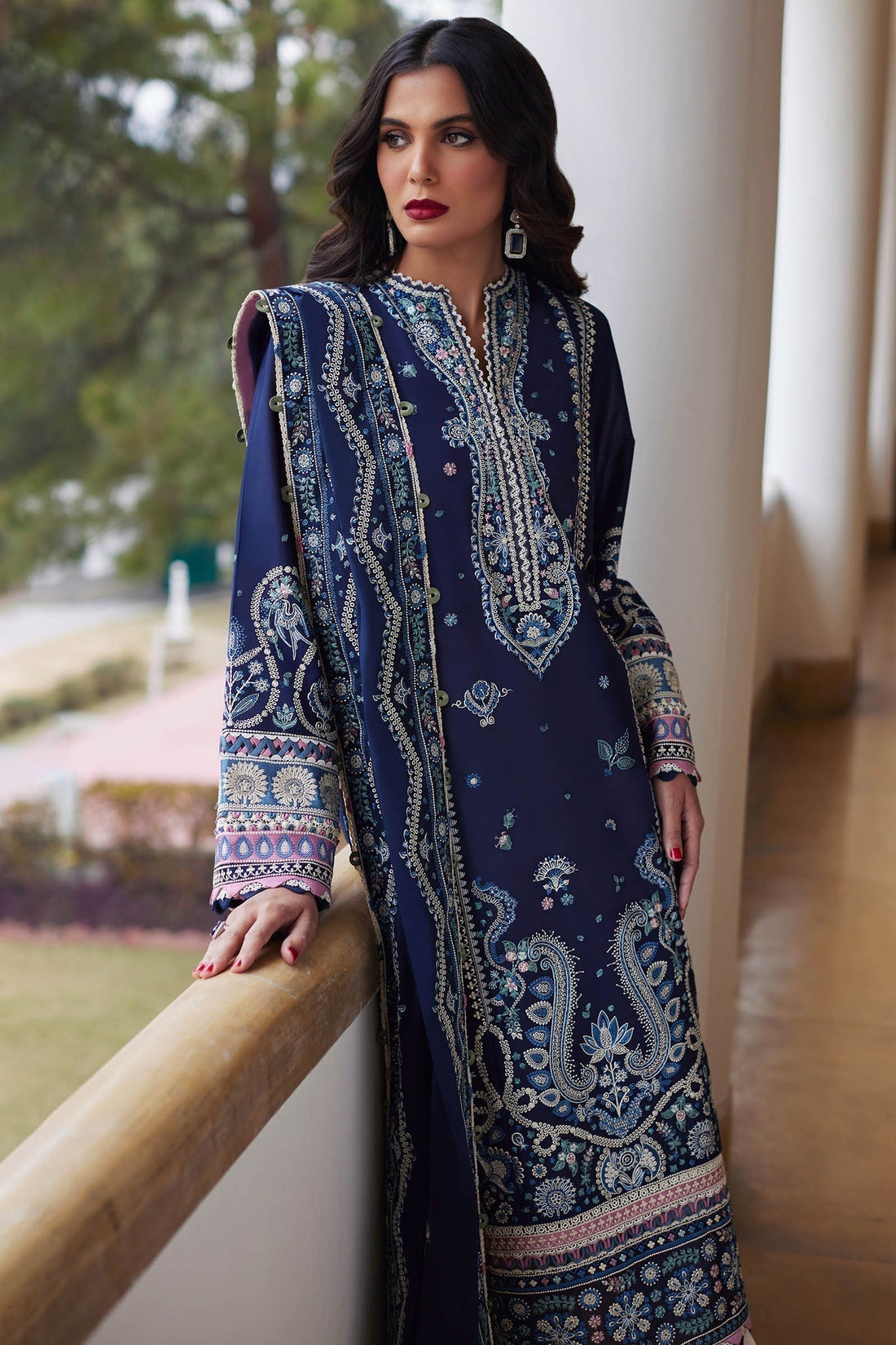 Elan | Lawn24 | MAHROSH (EL24-04 B) - House Of Hania