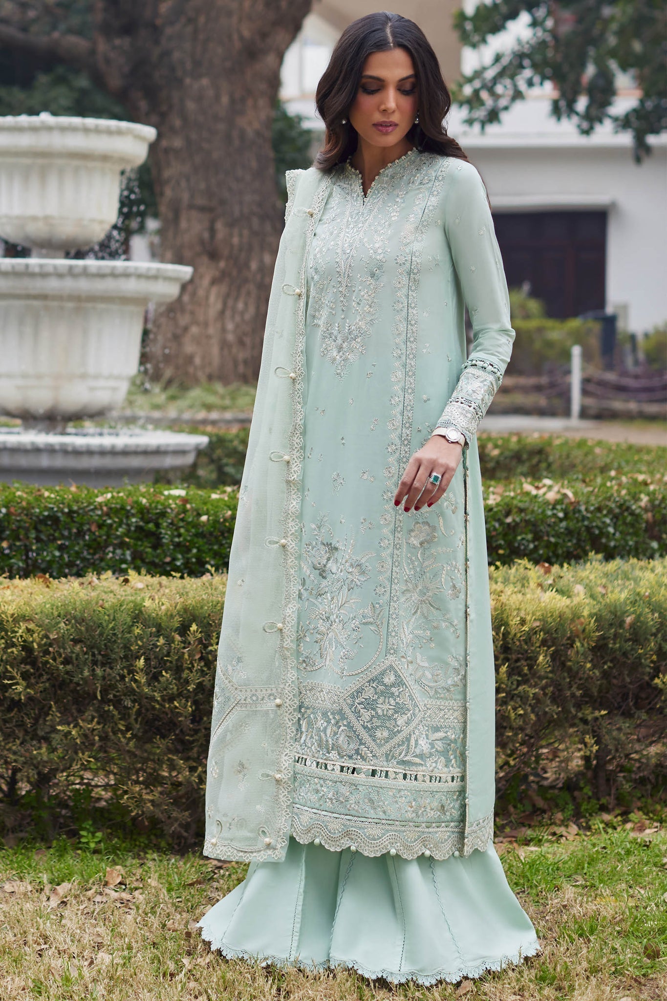 Elan | Lawn24 | MINA (EL24-01 B) - House Of Hania
