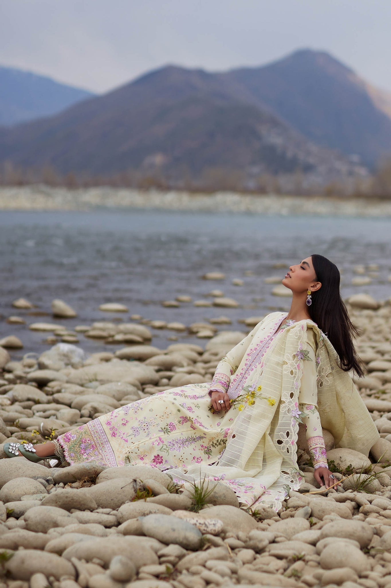 Elan | Lawn24 | NEDINE (EL24-02 B) - House Of Hania