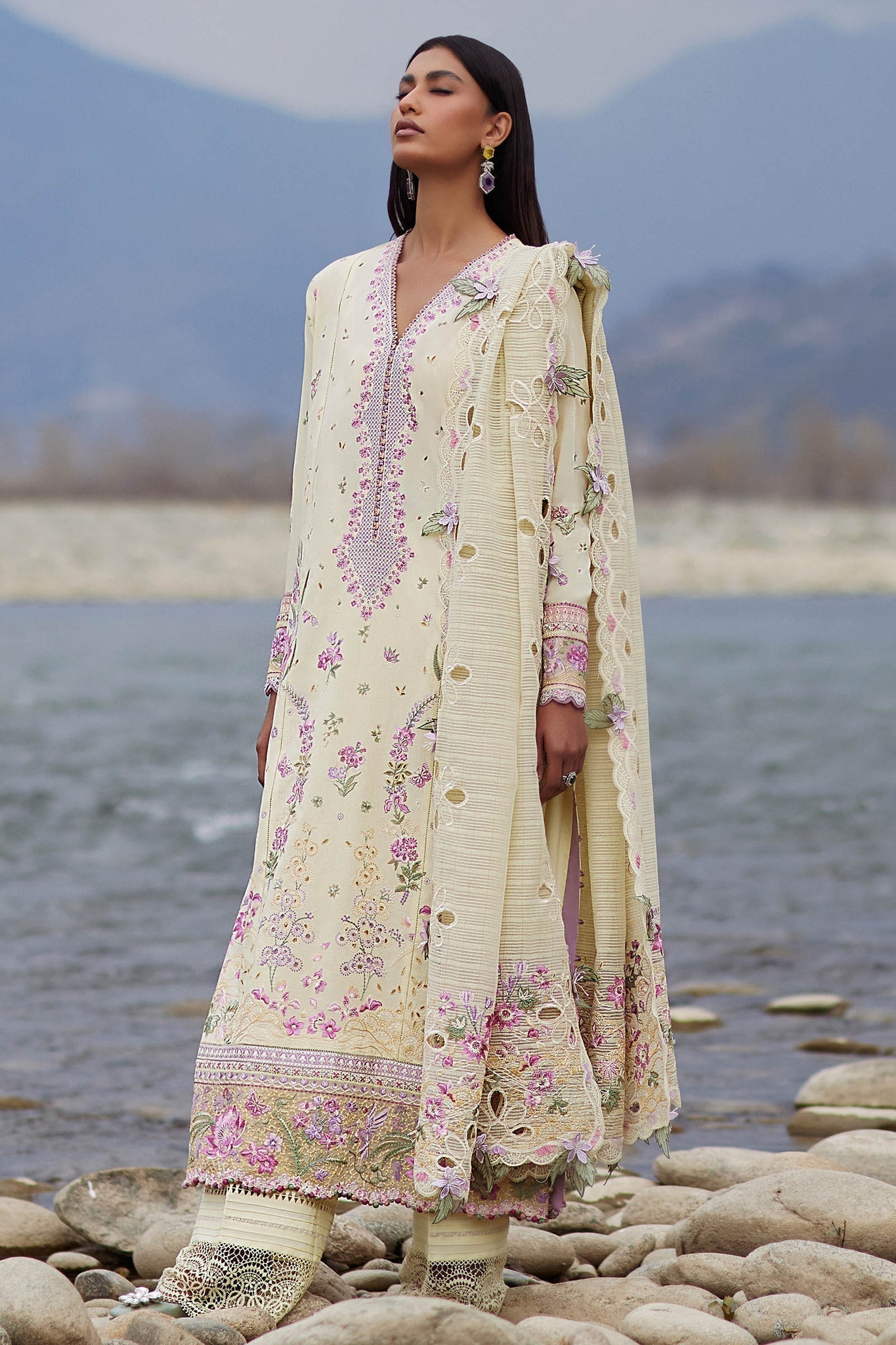 Elan | Lawn24 | NEDINE (EL24-02 B) - House Of Hania