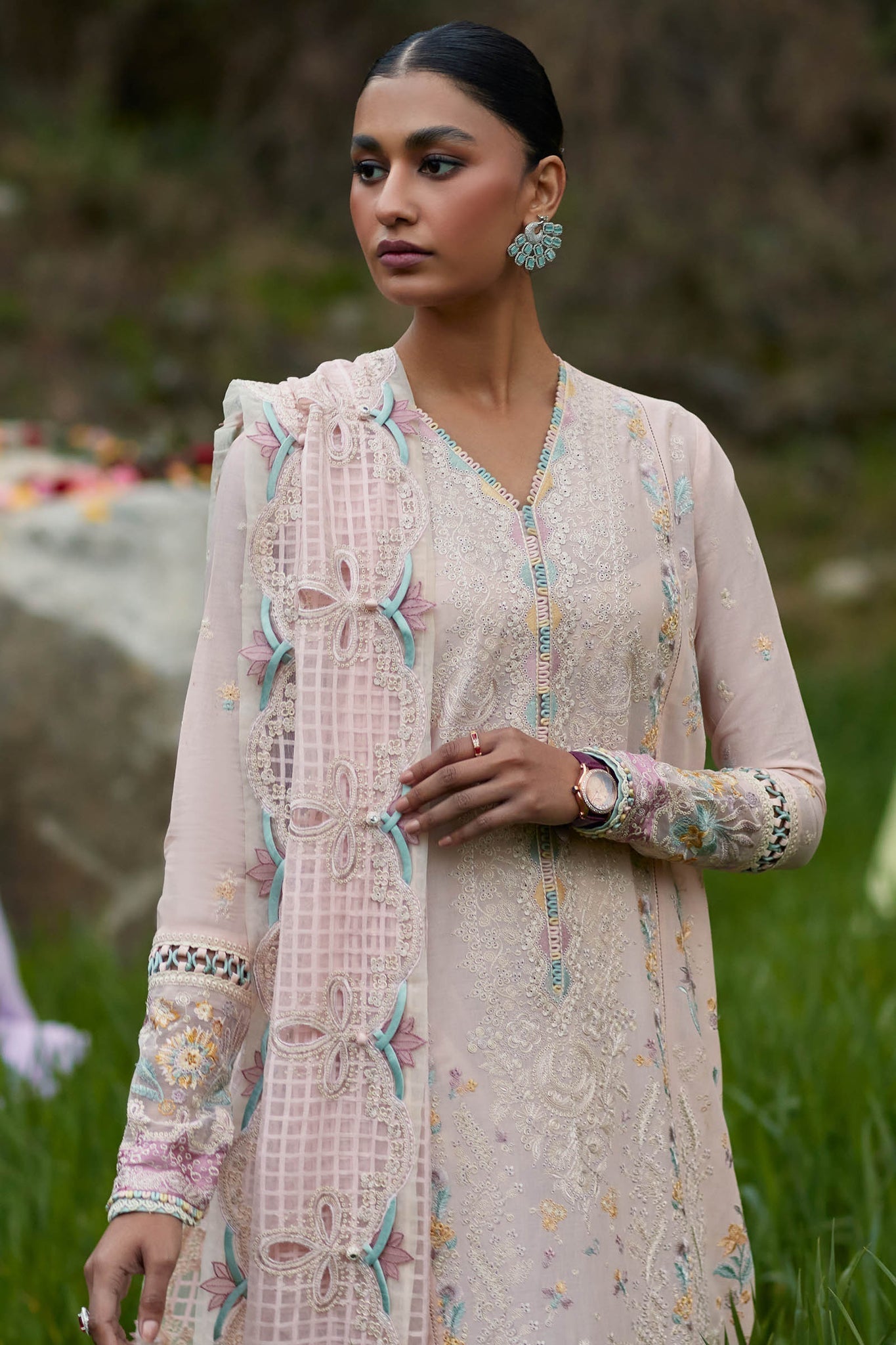 Elan | Lawn24 | NEZIHA (EL24-05 B) - House Of Hania