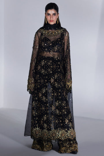 Elan | Lumiere Luxury Pret | CASCADE D'ÉTOILES' (EP-21013) - House Of Hania