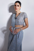 Elan | Lumiere Luxury Pret | ÉCLAT GLACÉ (EP-21008) - House Of Hania