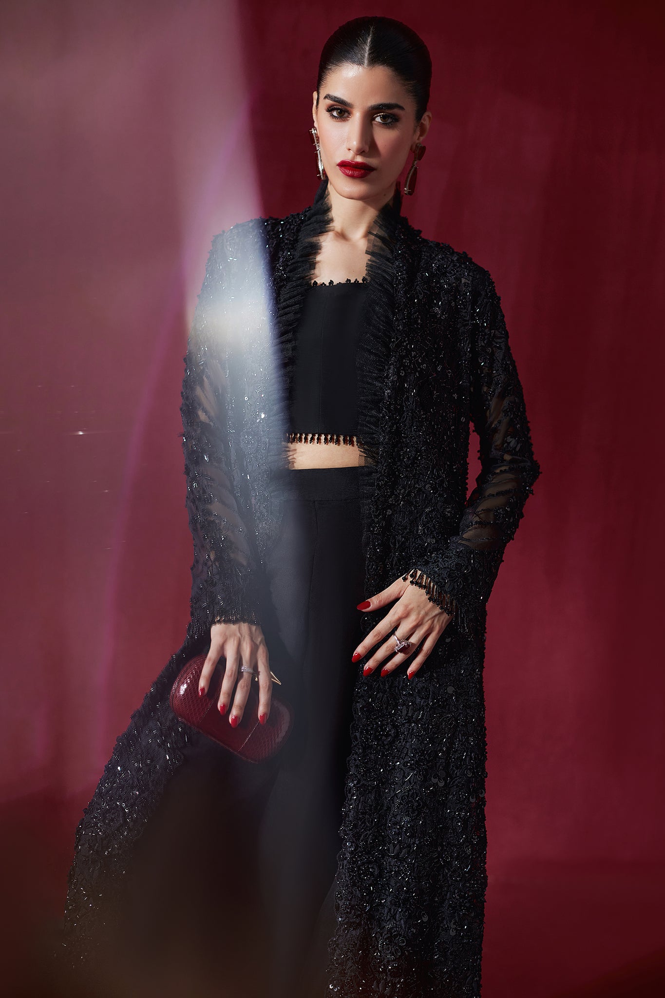 Elan | Lumiere Luxury Pret | NUIT ÉTOILÉE (EP-20994) - House Of Hania