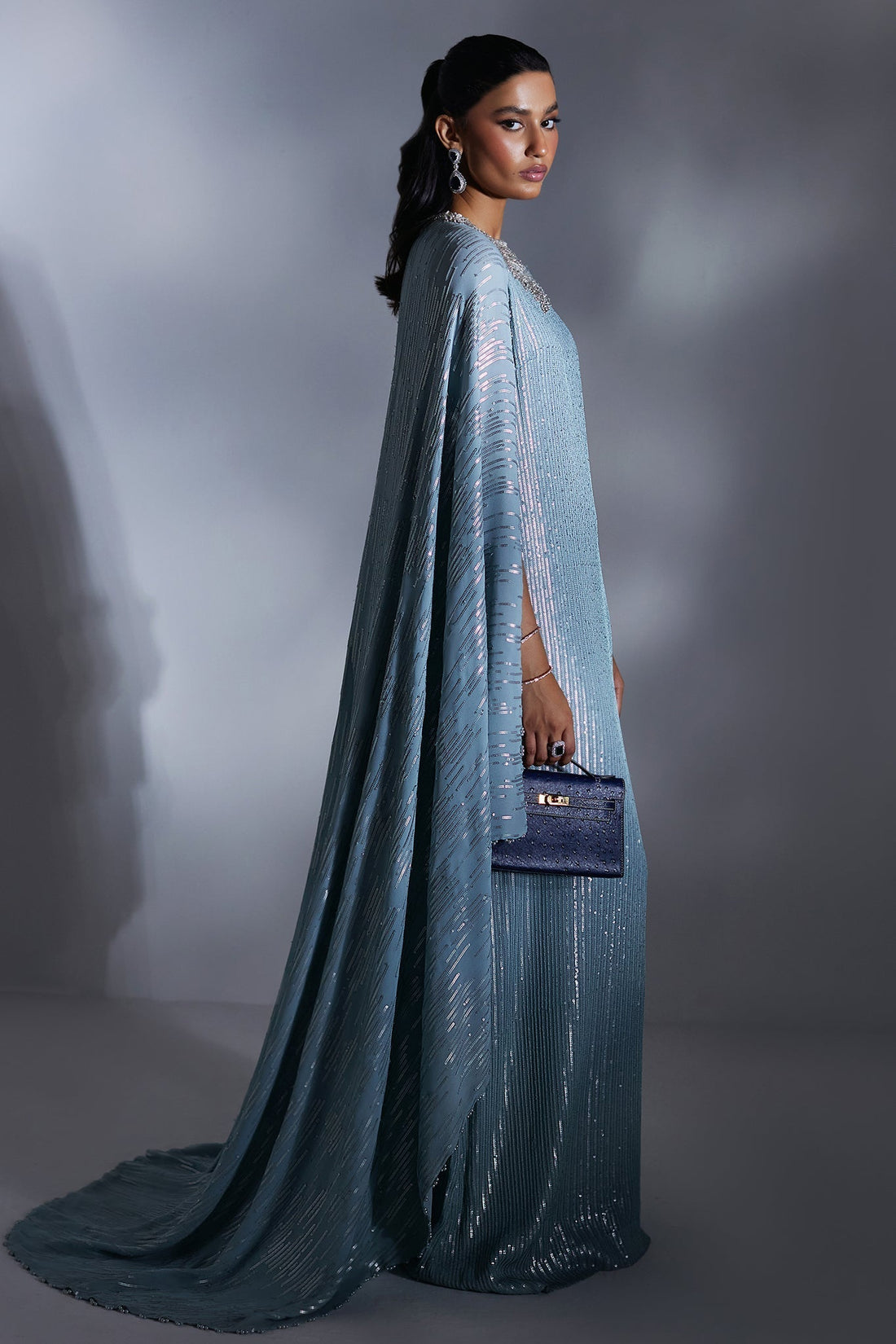 Elan | Lumiere Luxury Pret | POUSSIÈRE D'ÉTOILES (EP-20883) - House Of Hania