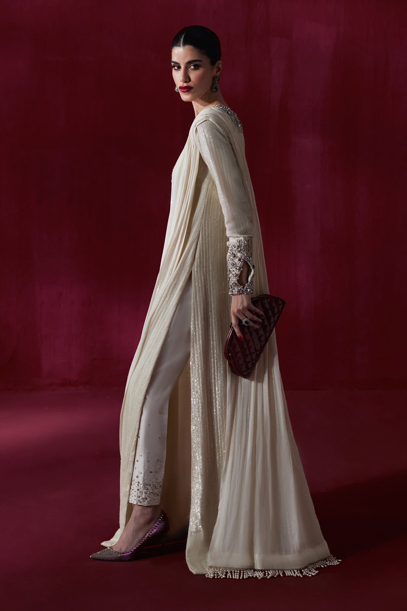 Elan | Lumiere Luxury Pret | POUSSIÈRE DE LUNE (EP-20997) - House Of Hania