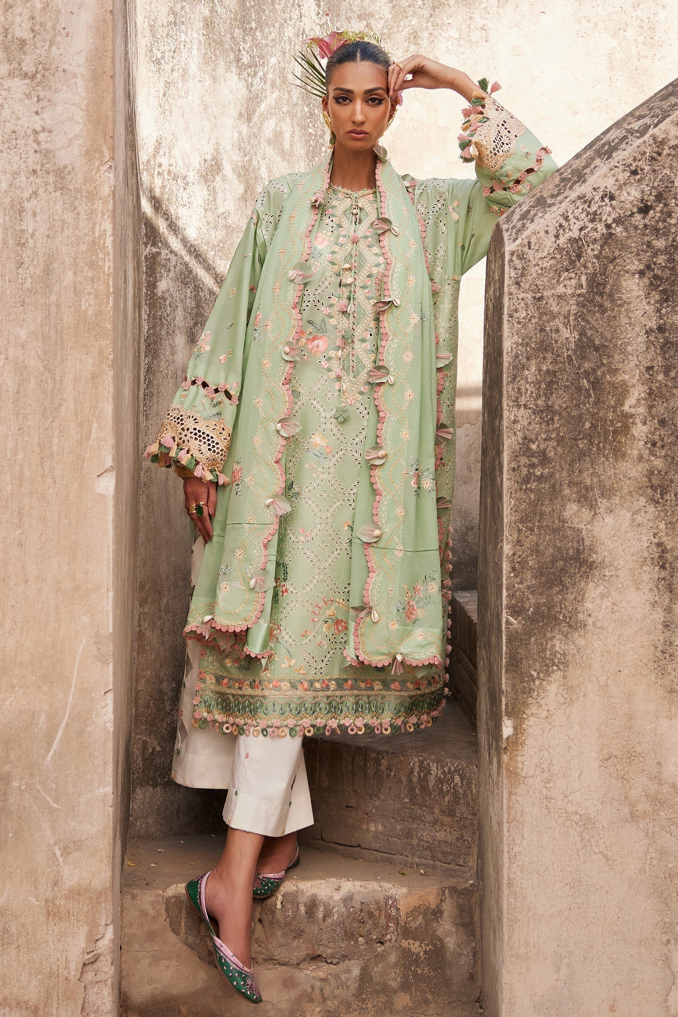 Elan | Luxury Lawn 25 | ALARA (EL25-12 A) - House Of Hania