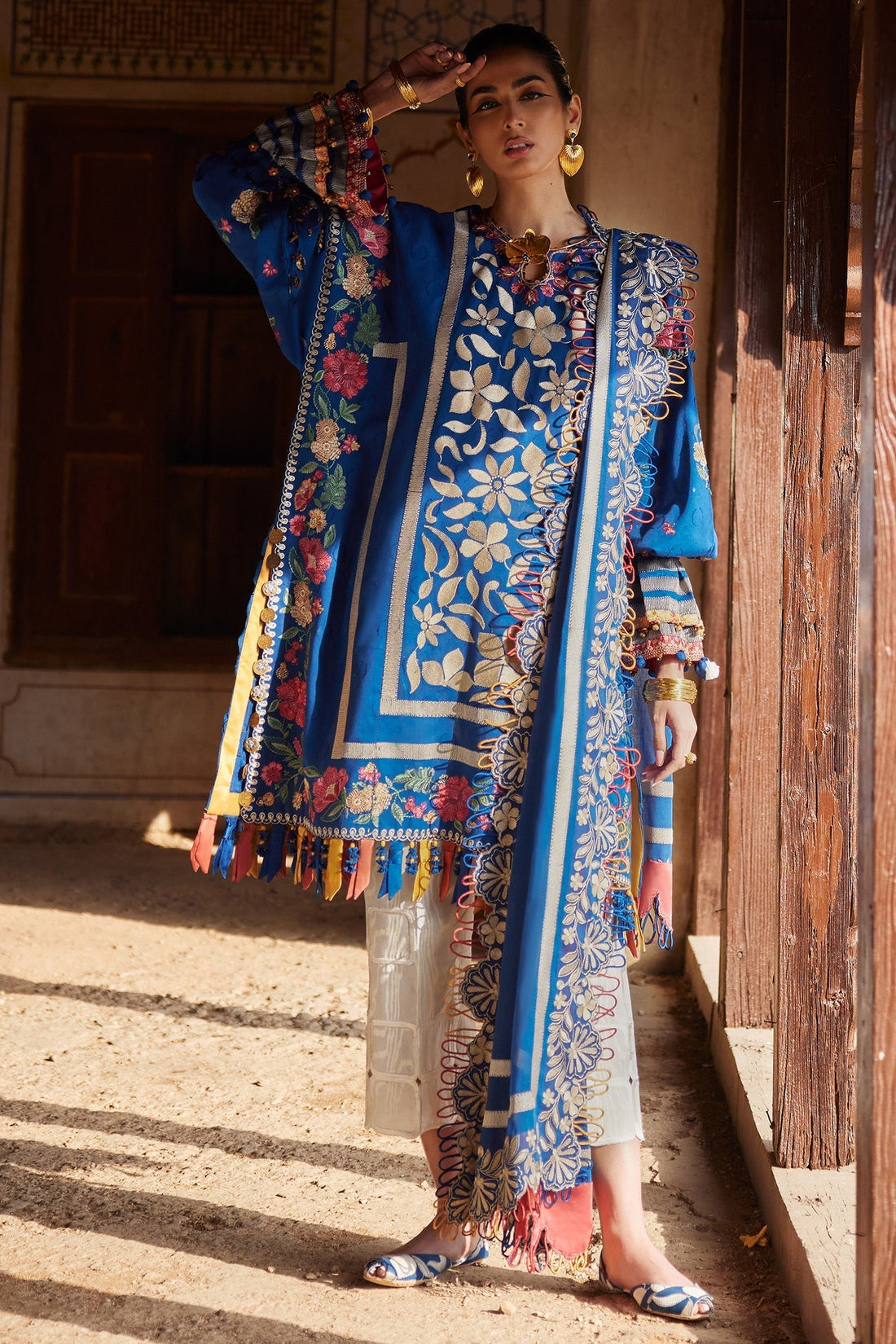 Elan | Luxury Lawn 25 | AURELIA (EL25-08 A) - House Of Hania
