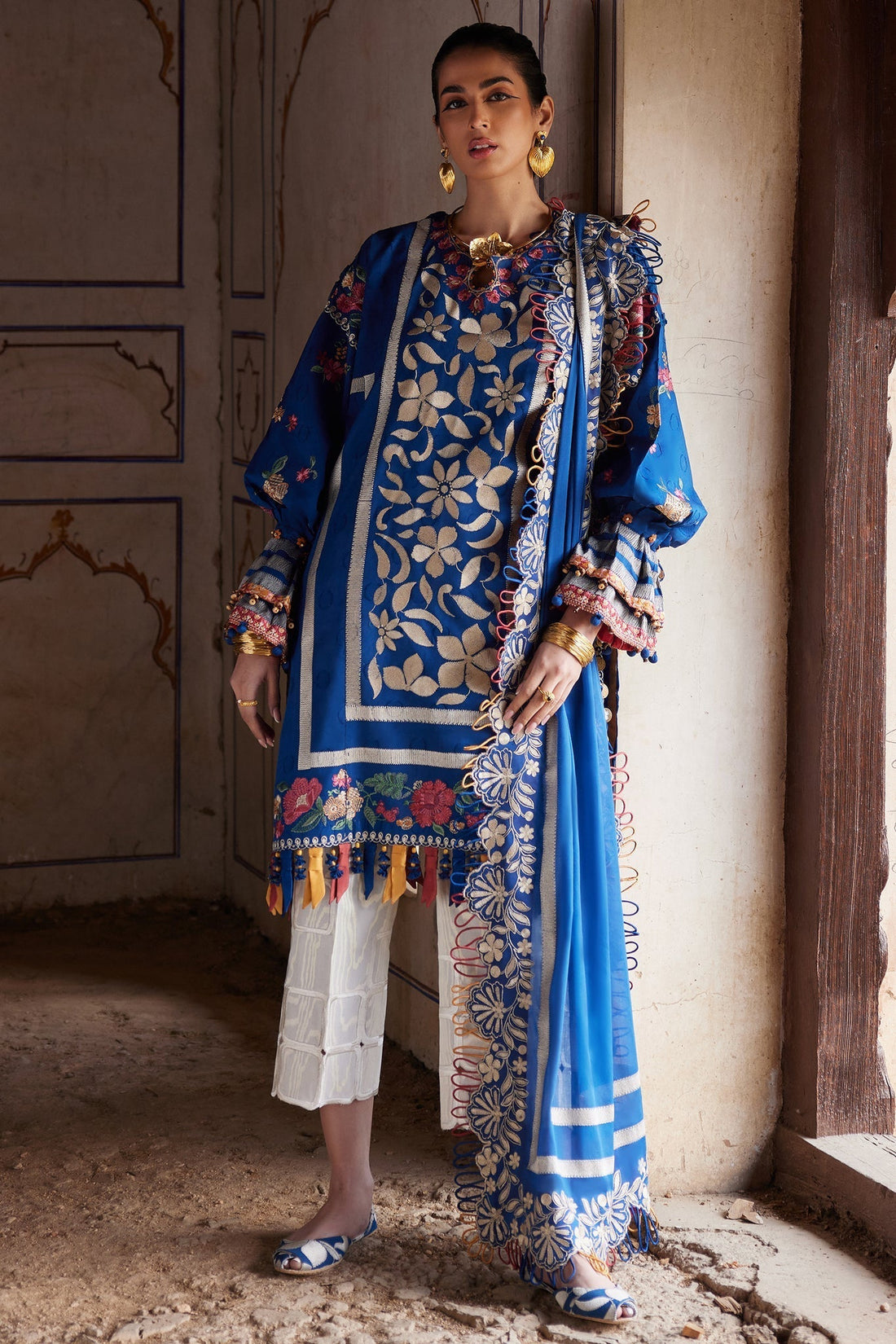 Elan | Luxury Lawn 25 | AURELIA (EL25-08 A) - House Of Hania