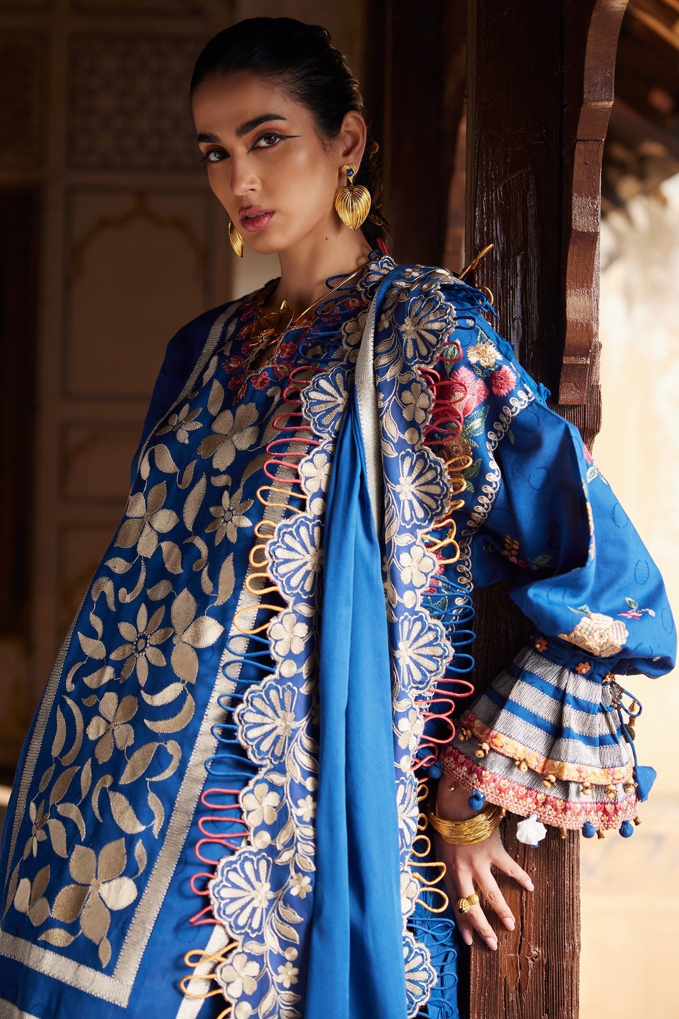 Elan | Luxury Lawn 25 | AURELIA (EL25-08 A) - House Of Hania