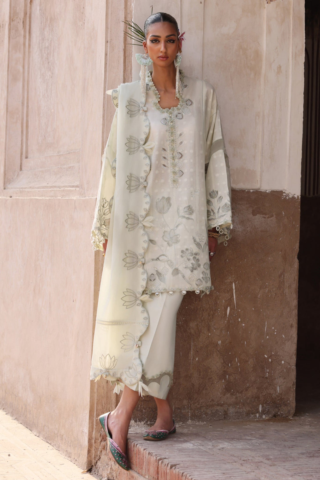 Elan | Luxury Lawn 25 | CELESTINE (EL25-05 A) - House Of Hania