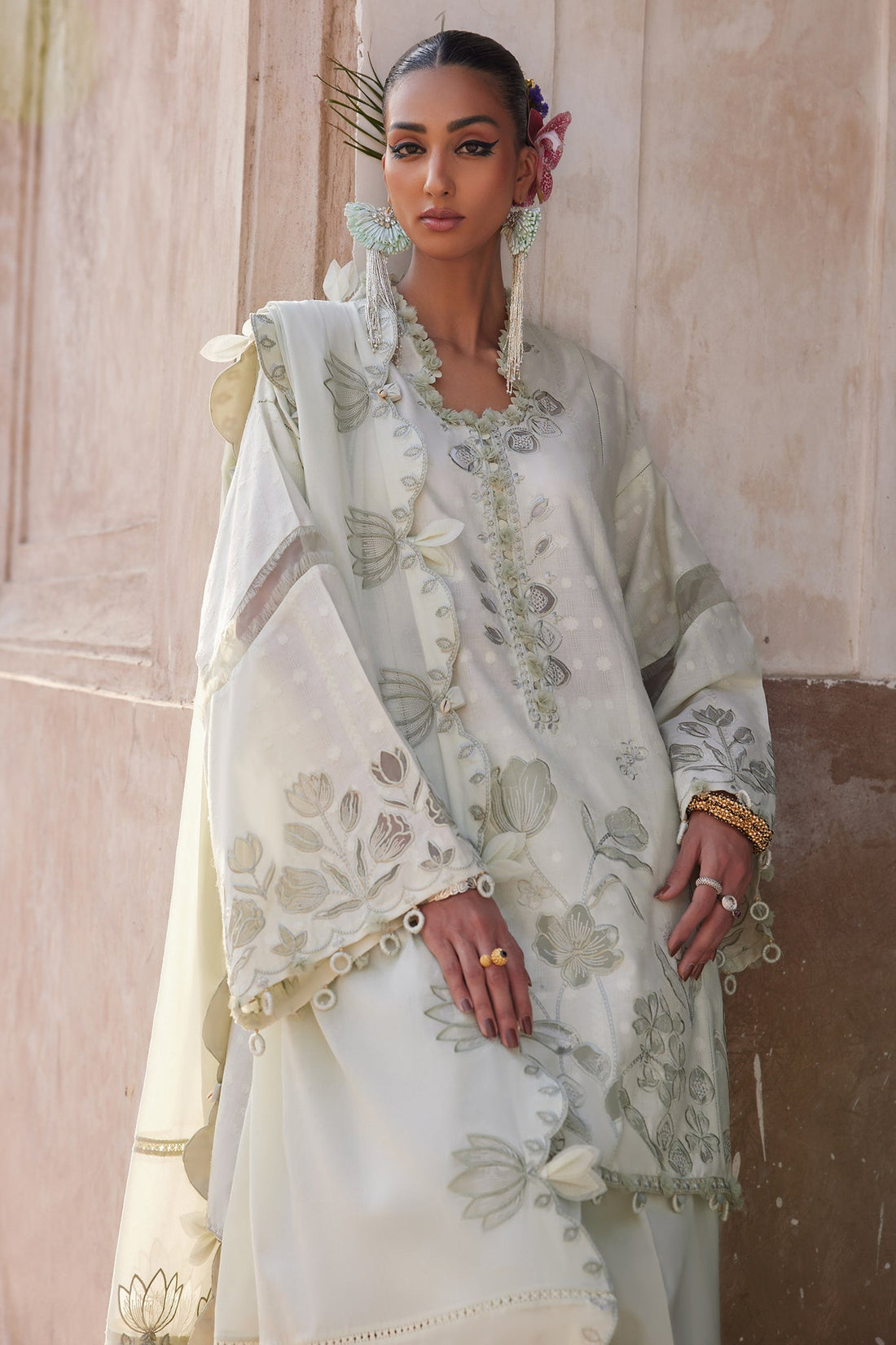 Elan | Luxury Lawn 25 | CELESTINE (EL25-05 A) - House Of Hania