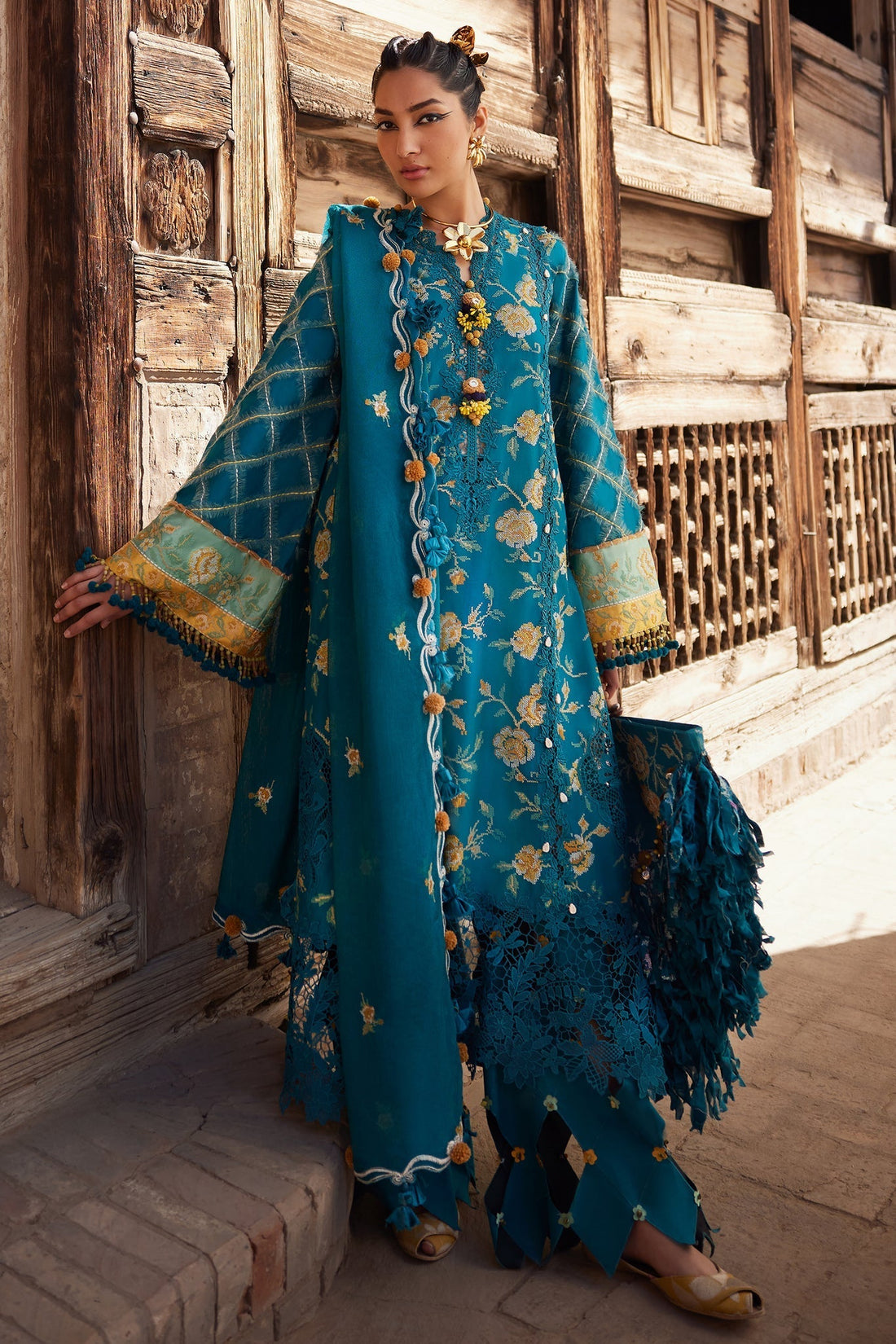 Elan | Luxury Lawn 25 | OPHELIA (EL25-10 A) - House Of Hania