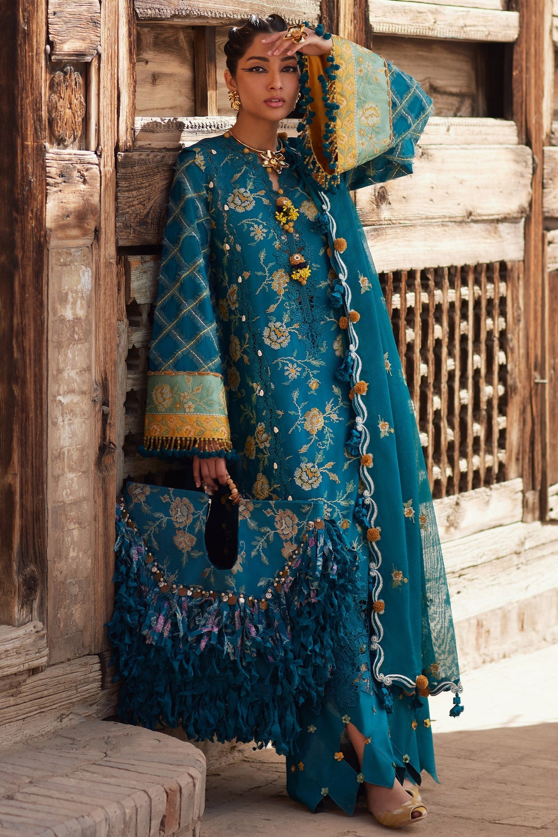 Elan | Luxury Lawn 25 | OPHELIA (EL25-10 A) - House Of Hania