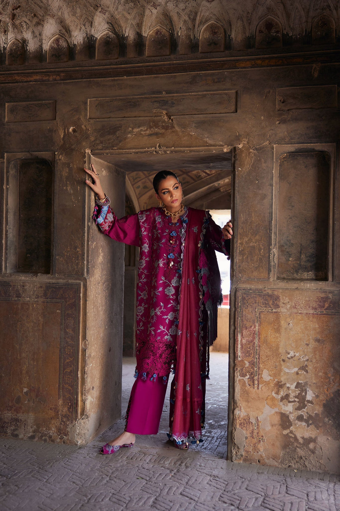 Elan | Luxury Lawn 25 | OPHELIA (EL25-10 B) - House Of Hania