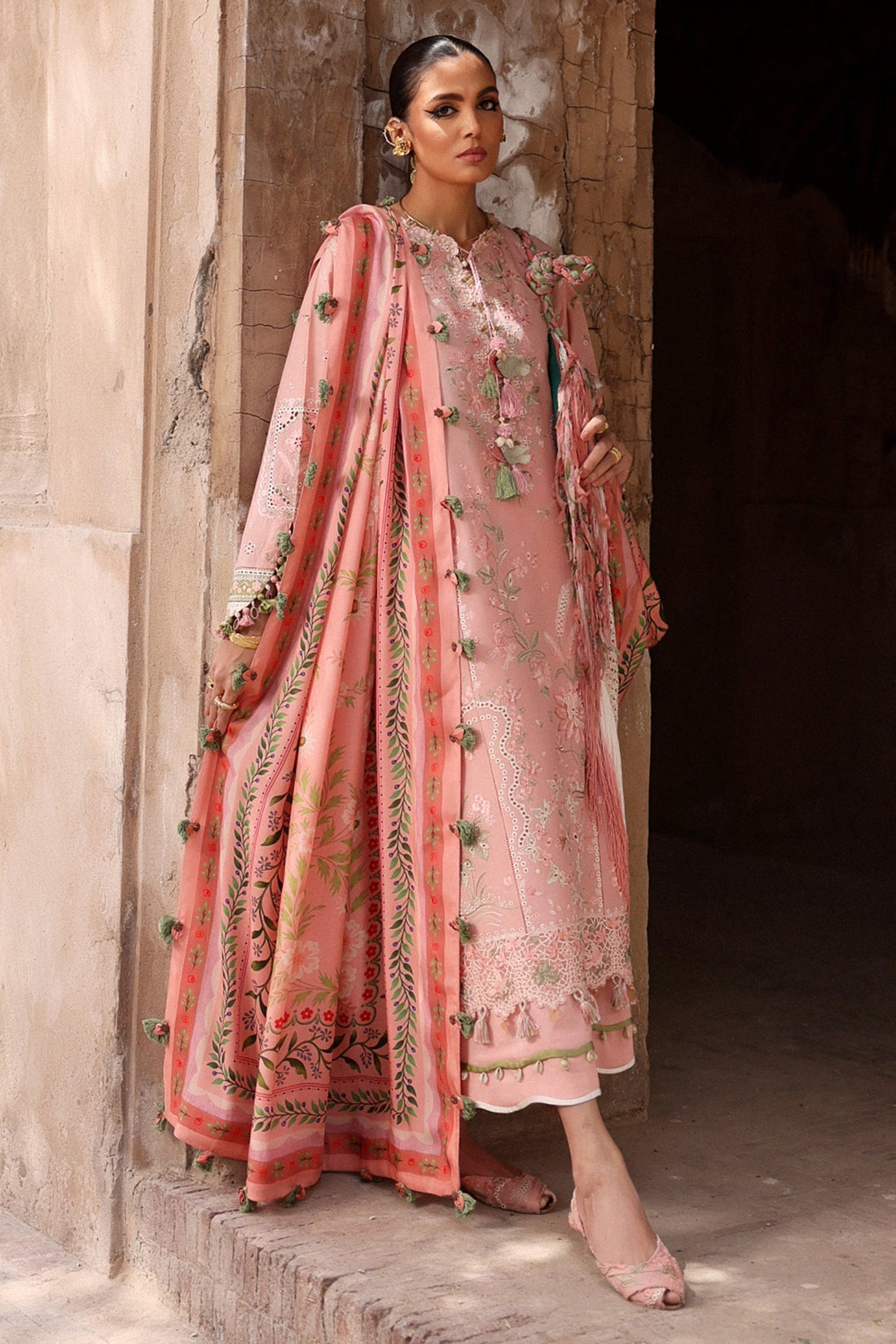 Elan | Luxury Lawn 25 | SERENE (EL25-01 A) - House Of Hania