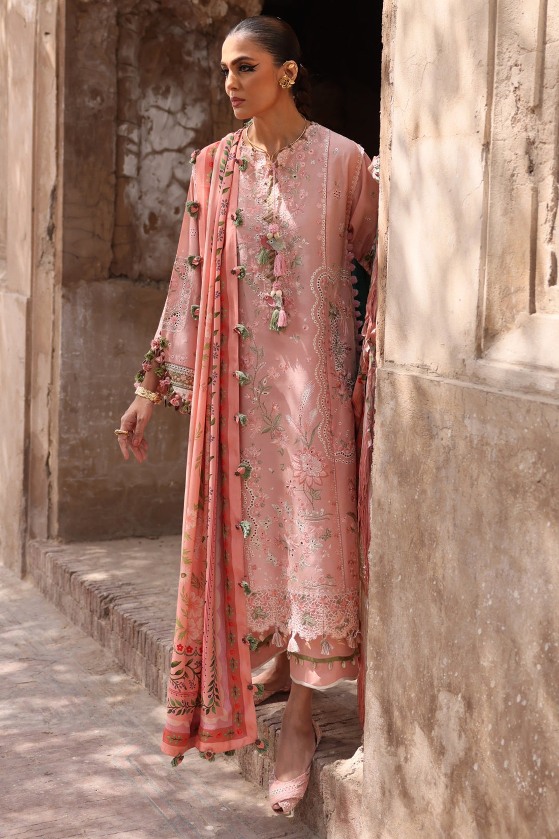 Elan | Luxury Lawn 25 | SERENE (EL25-01 A) - House Of Hania