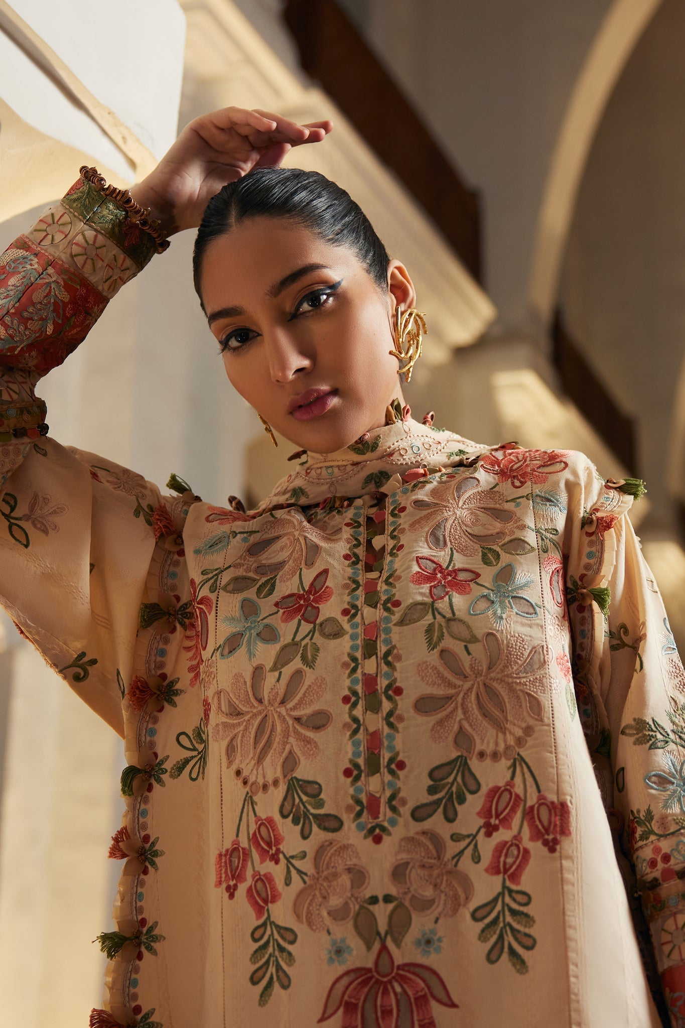 Elan | Luxury Lawn 25 | ZAHARA (EL25-07 B) - House Of Hania