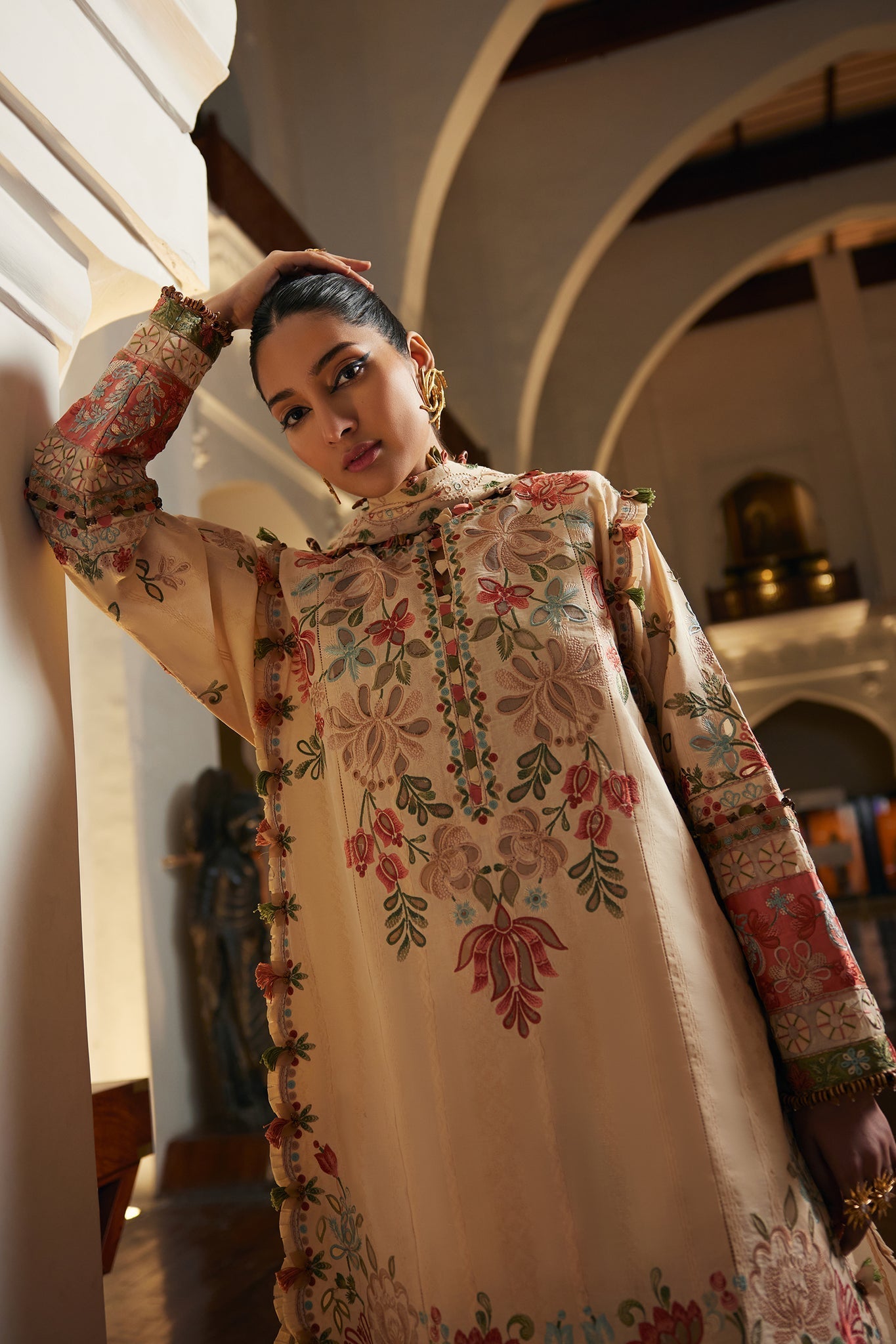 Elan | Luxury Lawn 25 | ZAHARA (EL25-07 B) - House Of Hania