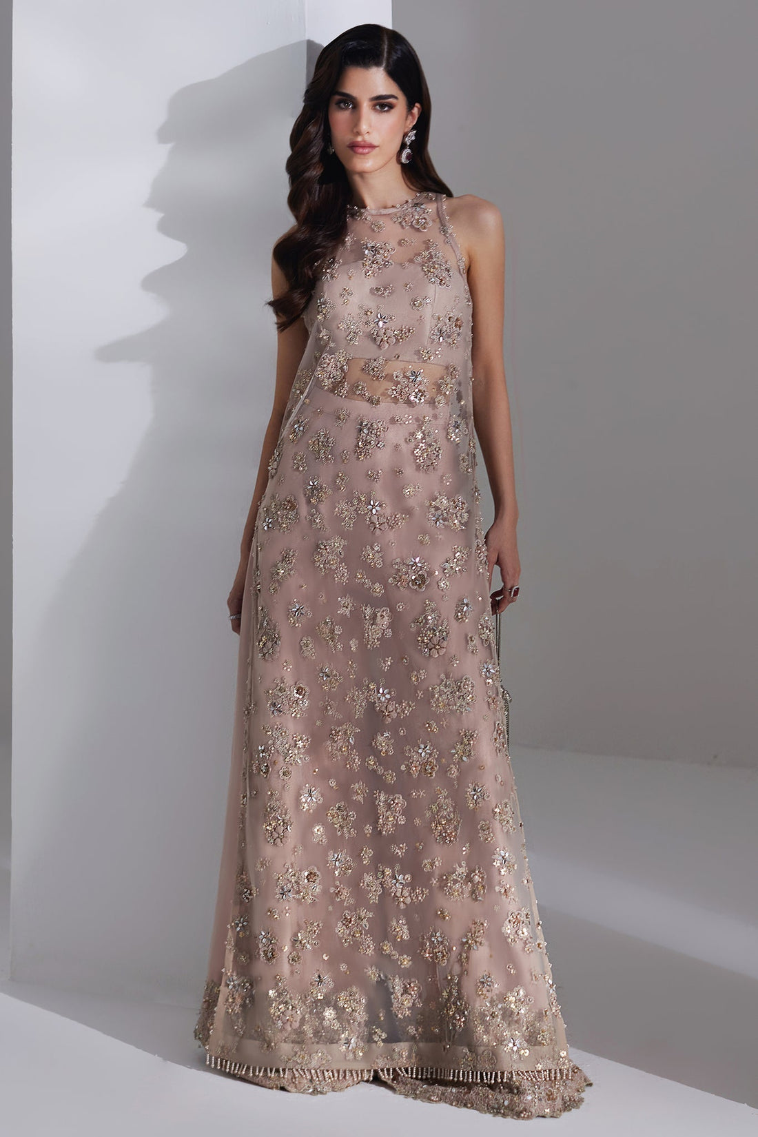 Elan | Luxury Wedding Wears | BRUME ROSÉE (EP-20885) - House Of Hania