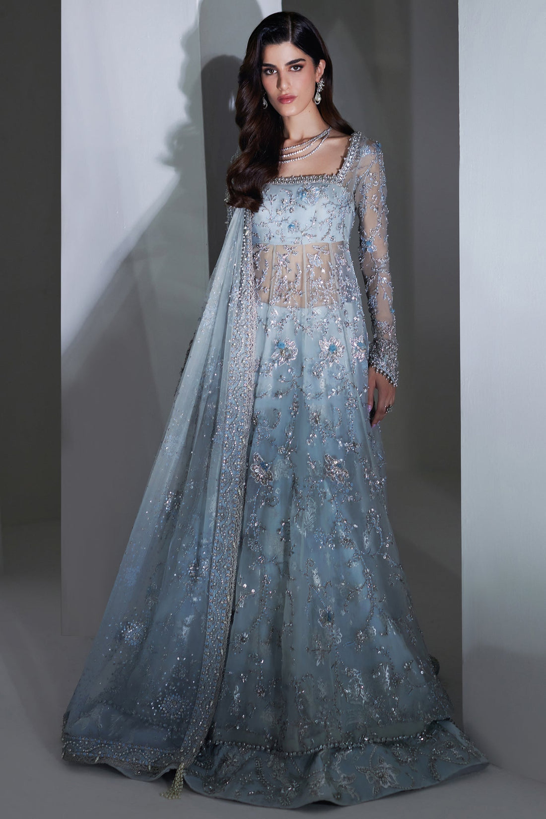 Elan | Luxury Wedding Wears | CRISTAL ÉTOILÉ (EP-20887) - House Of Hania