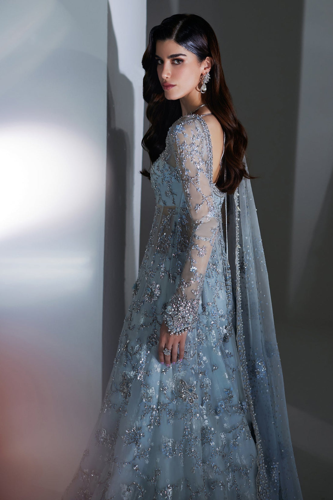 Elan | Luxury Wedding Wears | CRISTAL ÉTOILÉ (EP-20887) - House Of Hania
