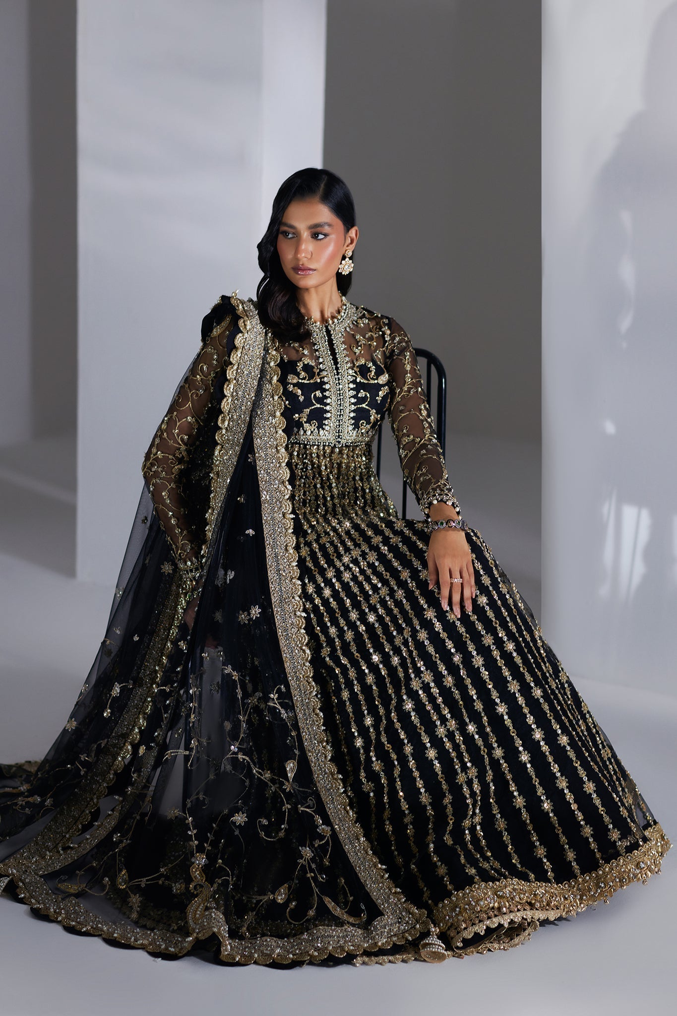 Elan | Luxury Wedding Wears | LUEUR DORÉE (EP-21000) - House Of Hania