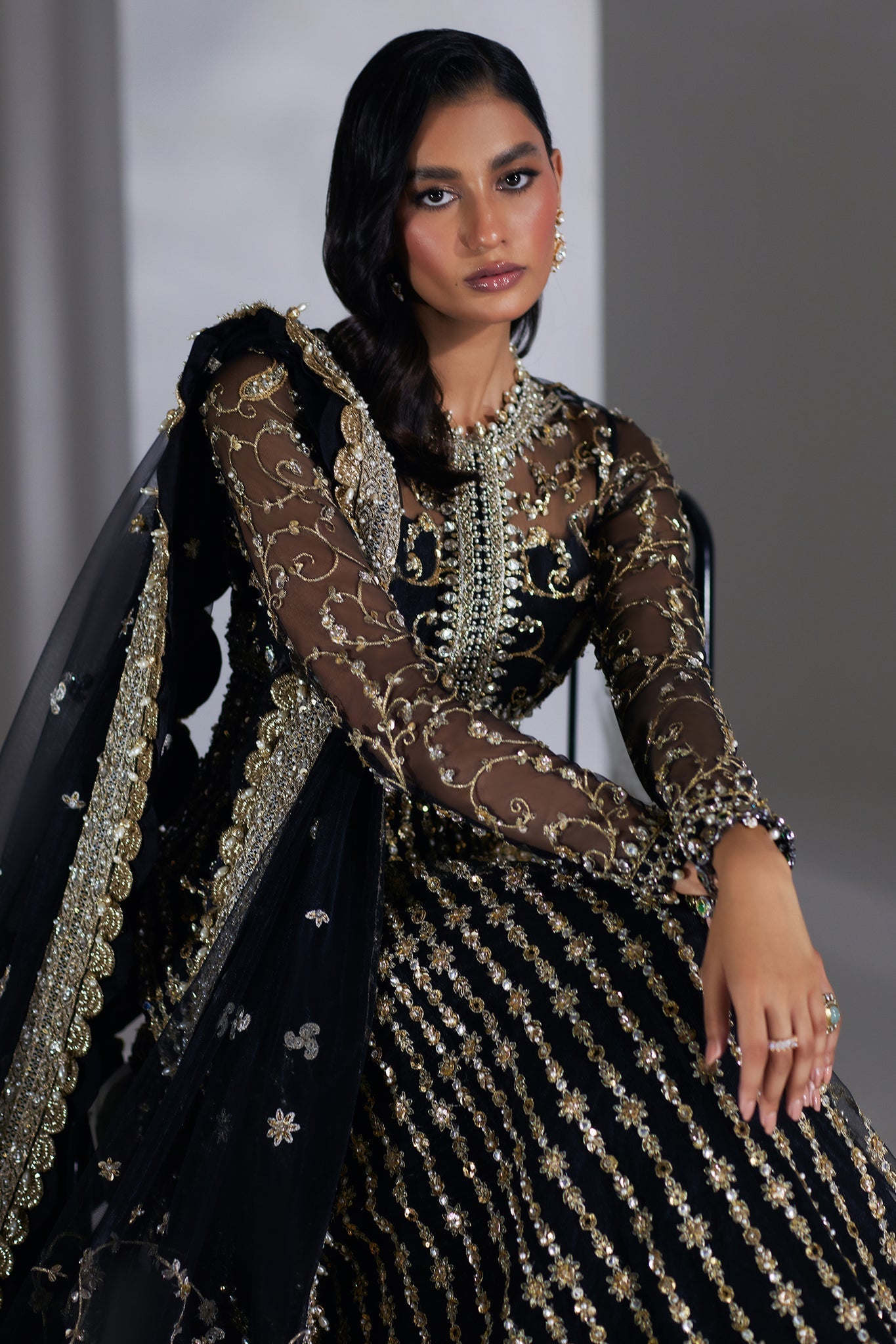 Elan | Luxury Wedding Wears | LUEUR DORÉE (EP-21000) - House Of Hania