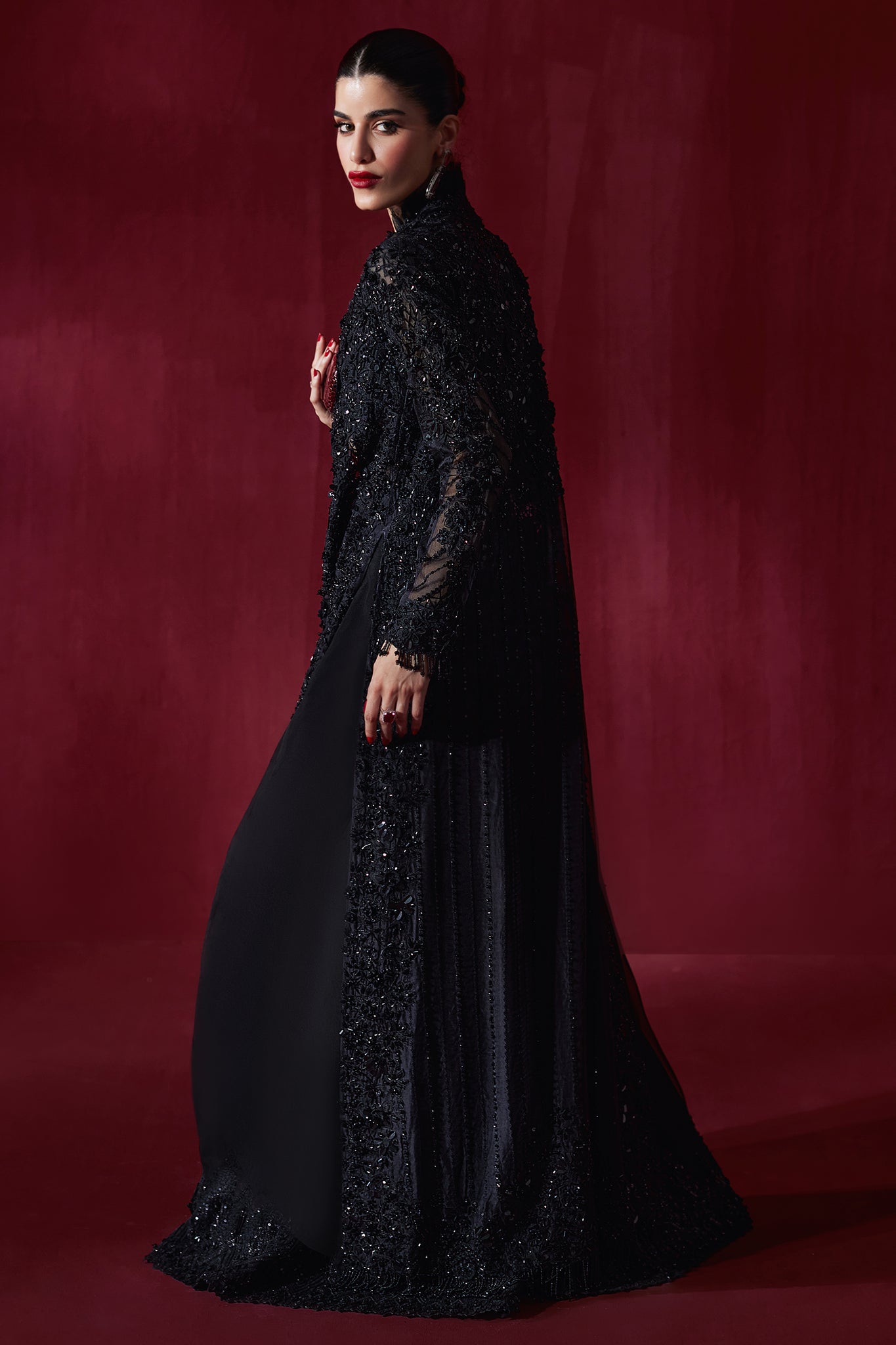 Elan | Luxury Wedding Wears | NUIT ÉTOILÉE (EP-20994) - House Of Hania