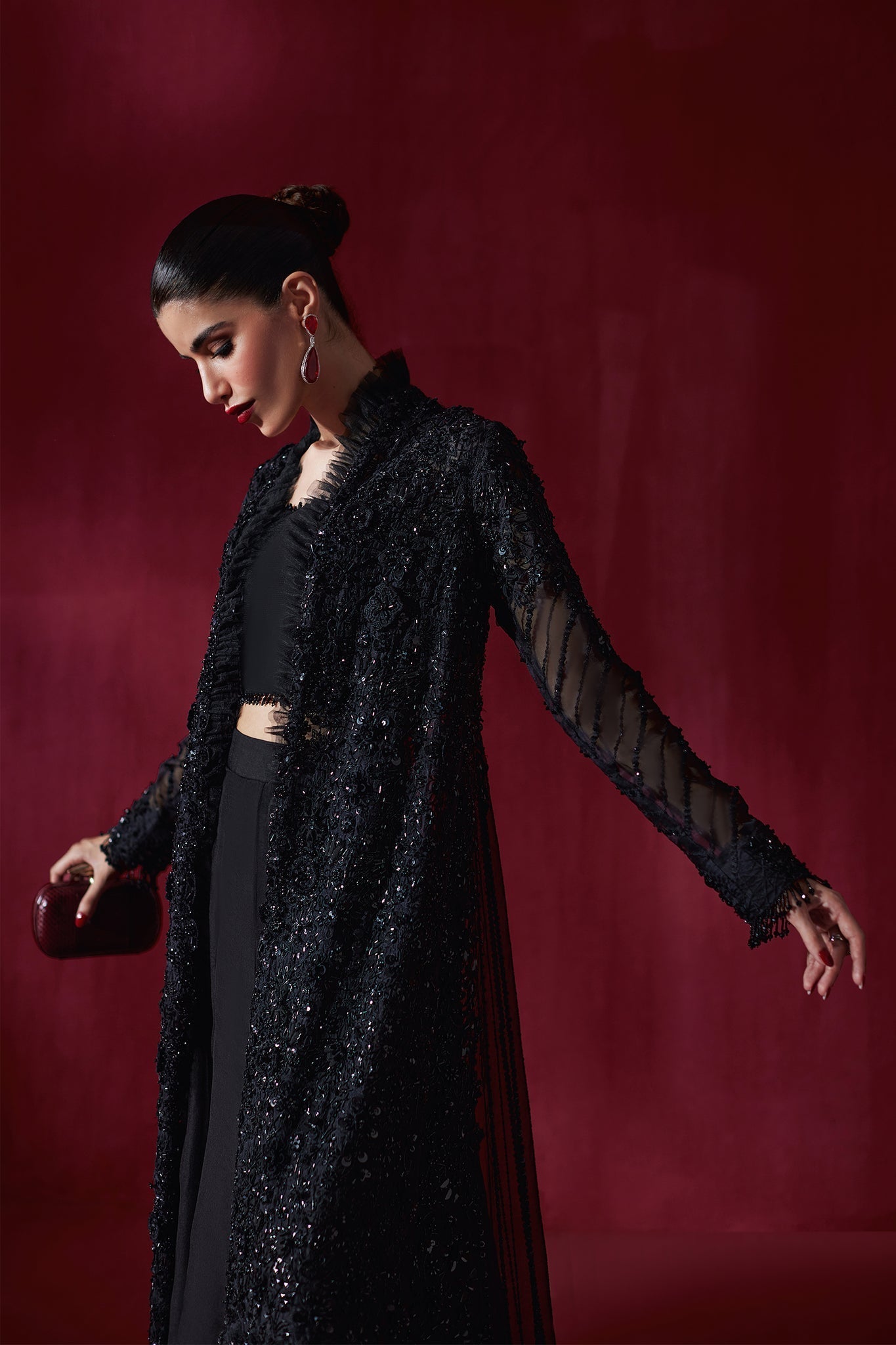 Elan | Luxury Wedding Wears | NUIT ÉTOILÉE (EP-20994) - House Of Hania
