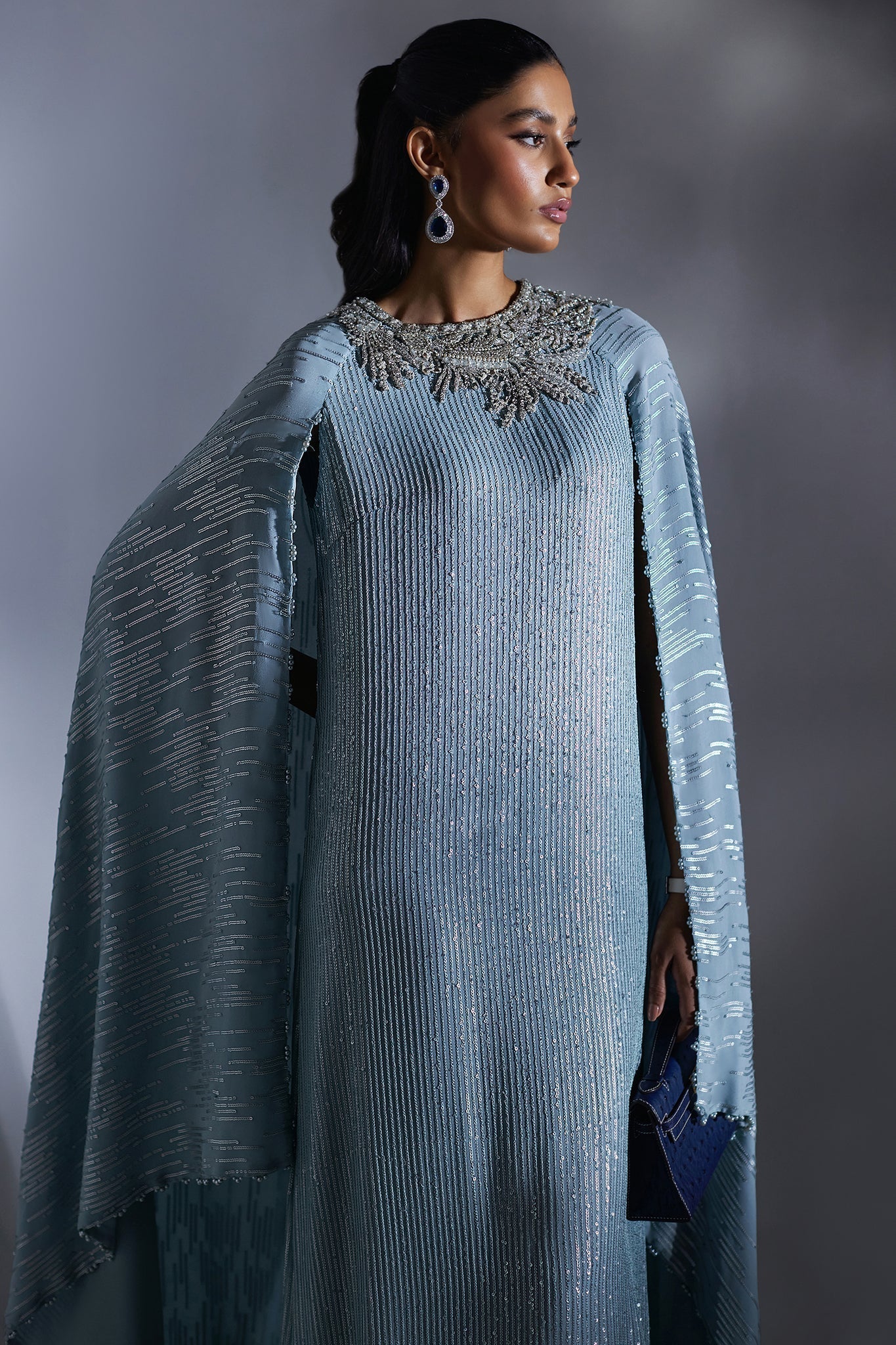Elan | Luxury Wedding Wears | POUSSIÈRE D'ÉTOILES (EP-20883) - House Of Hania