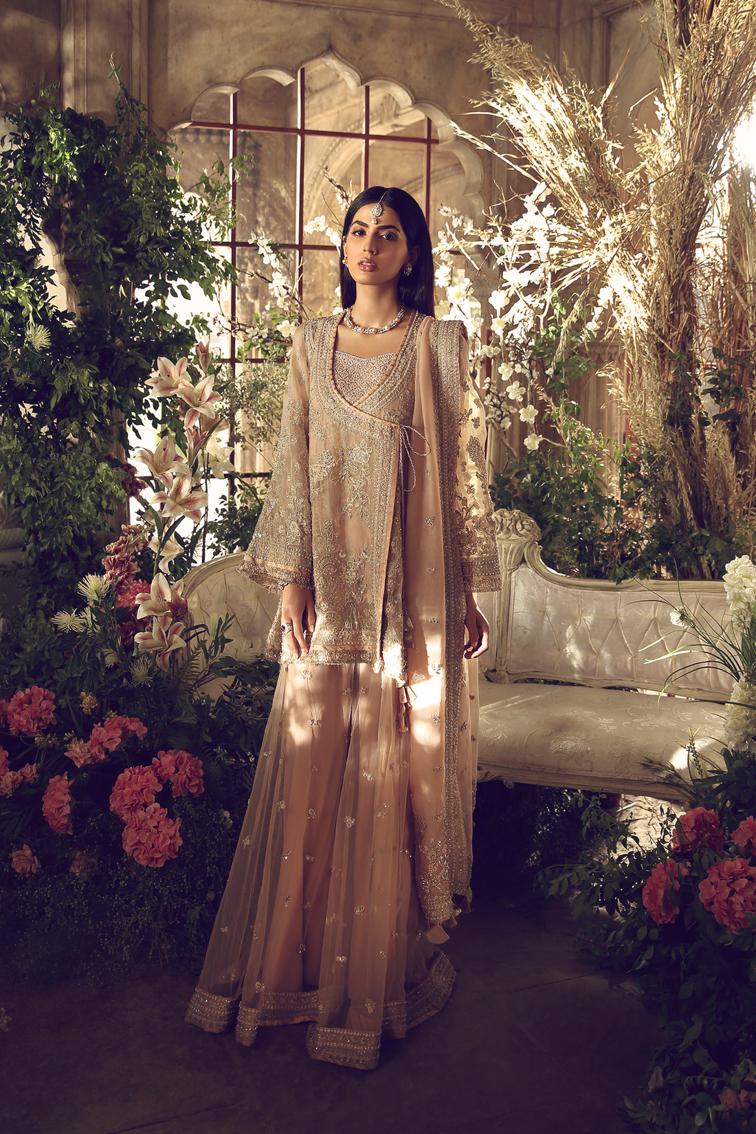 Elan | Rêve d'été Bridals | SETAREH PINK (EB-180666) - House Of Hania