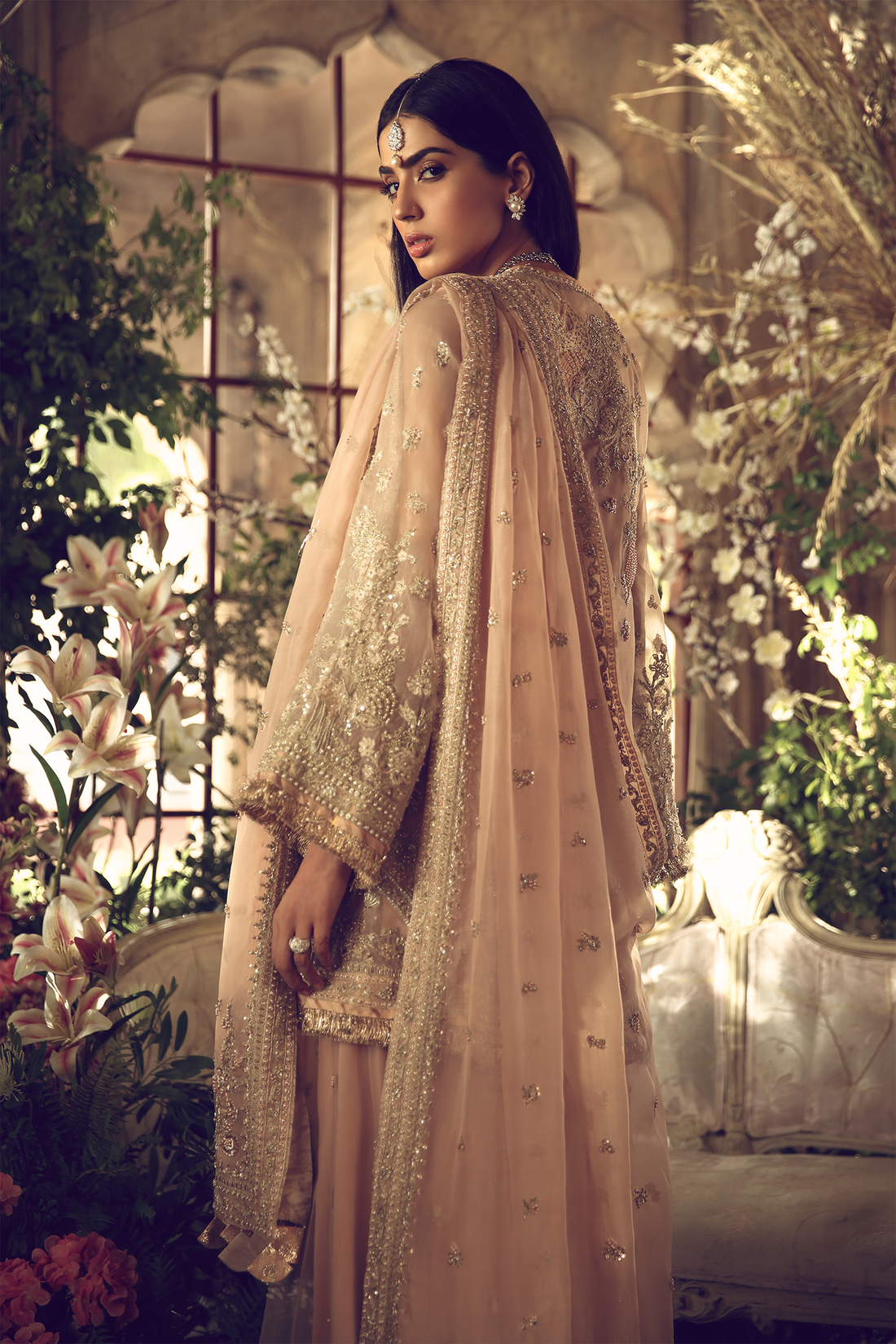 Elan | Rêve d'été Bridals | SETAREH PINK (EB-180666) - House Of Hania