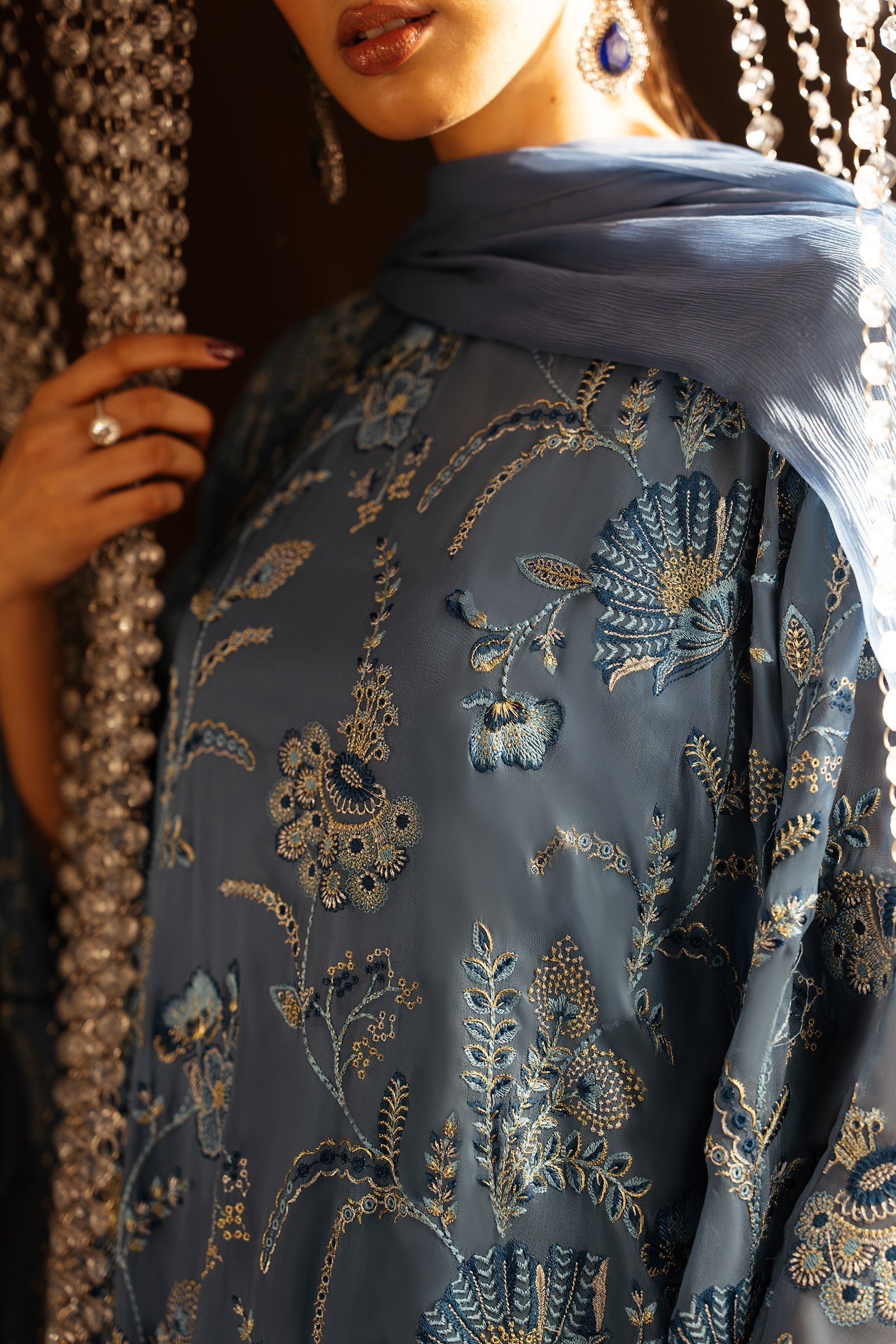Elan | Tissue De Luxe | BRUME D’AZUR (ELF-21415) - House Of Hania