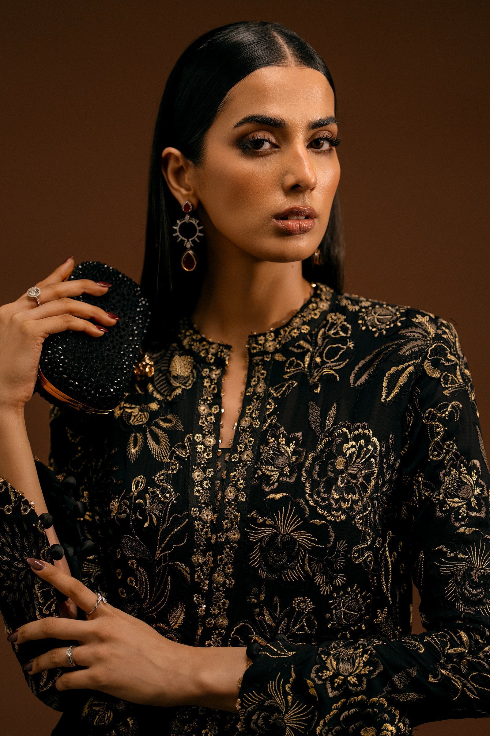 Elan | Tissue De Luxe | ETOILE DOREE (ELF-21413) - House Of Hania