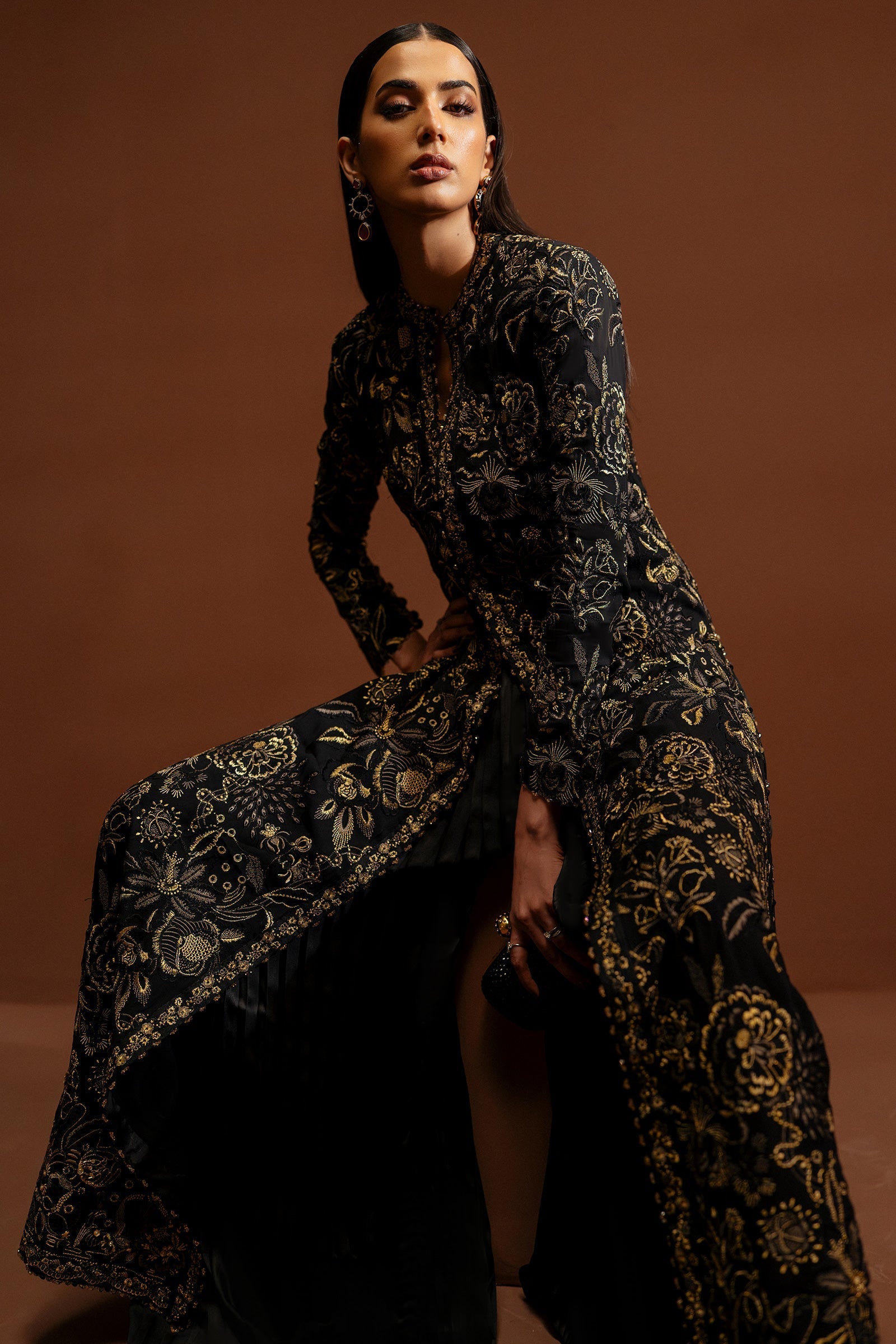 Elan | Tissue De Luxe | ETOILE DOREE (ELF-21413) - House Of Hania