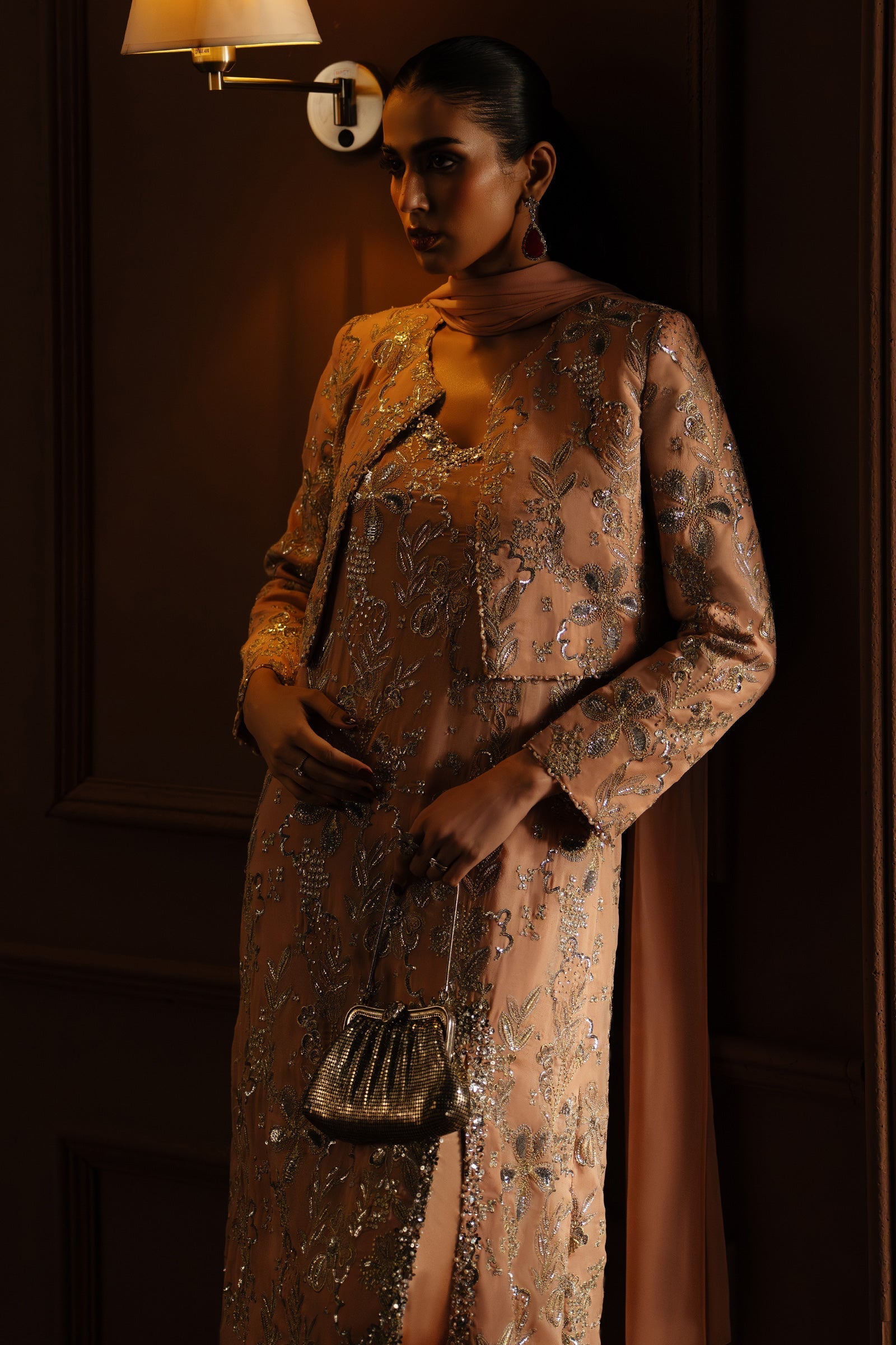 Elan | Tissue De Luxe | ROSEE SERENITE (ELF-21412) - House Of Hania
