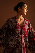 Elan | Tissue De Luxe | ÉTOILE ROUGE (ELF-21416) - House Of Hania