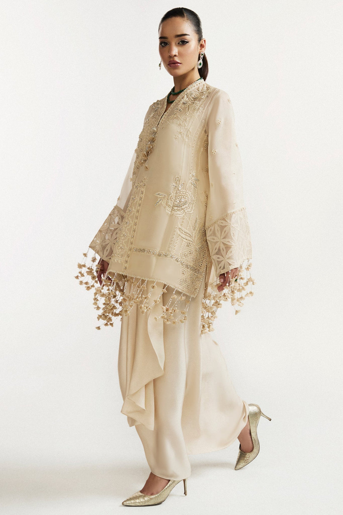 Elan | Vital Ornee | SOLENNE D'OR (EV-21356) - House Of Hania