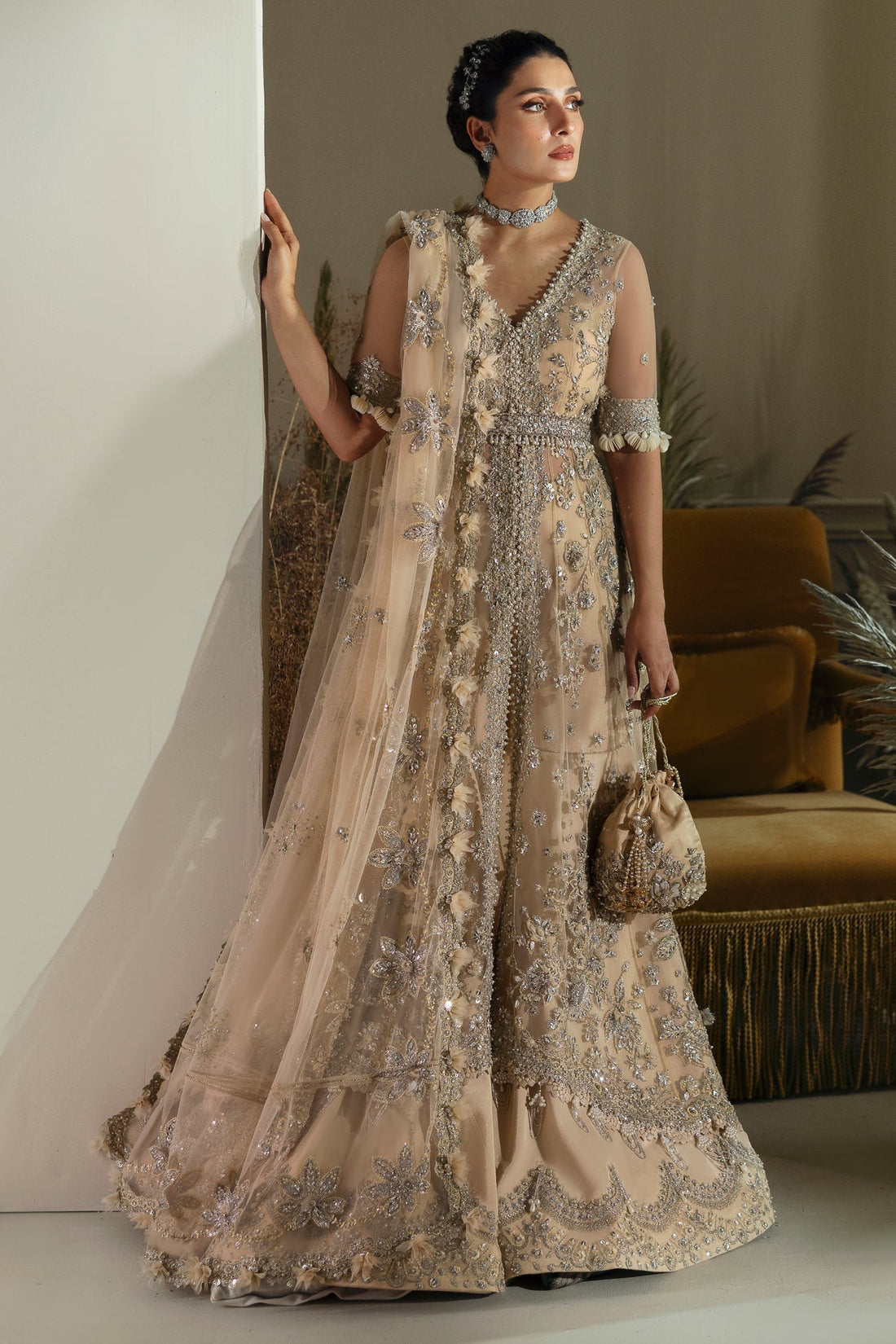 Elan | Wedding Festive 24 | PEARL OF TRANQUILITY (EC24-08) - House Of Hania